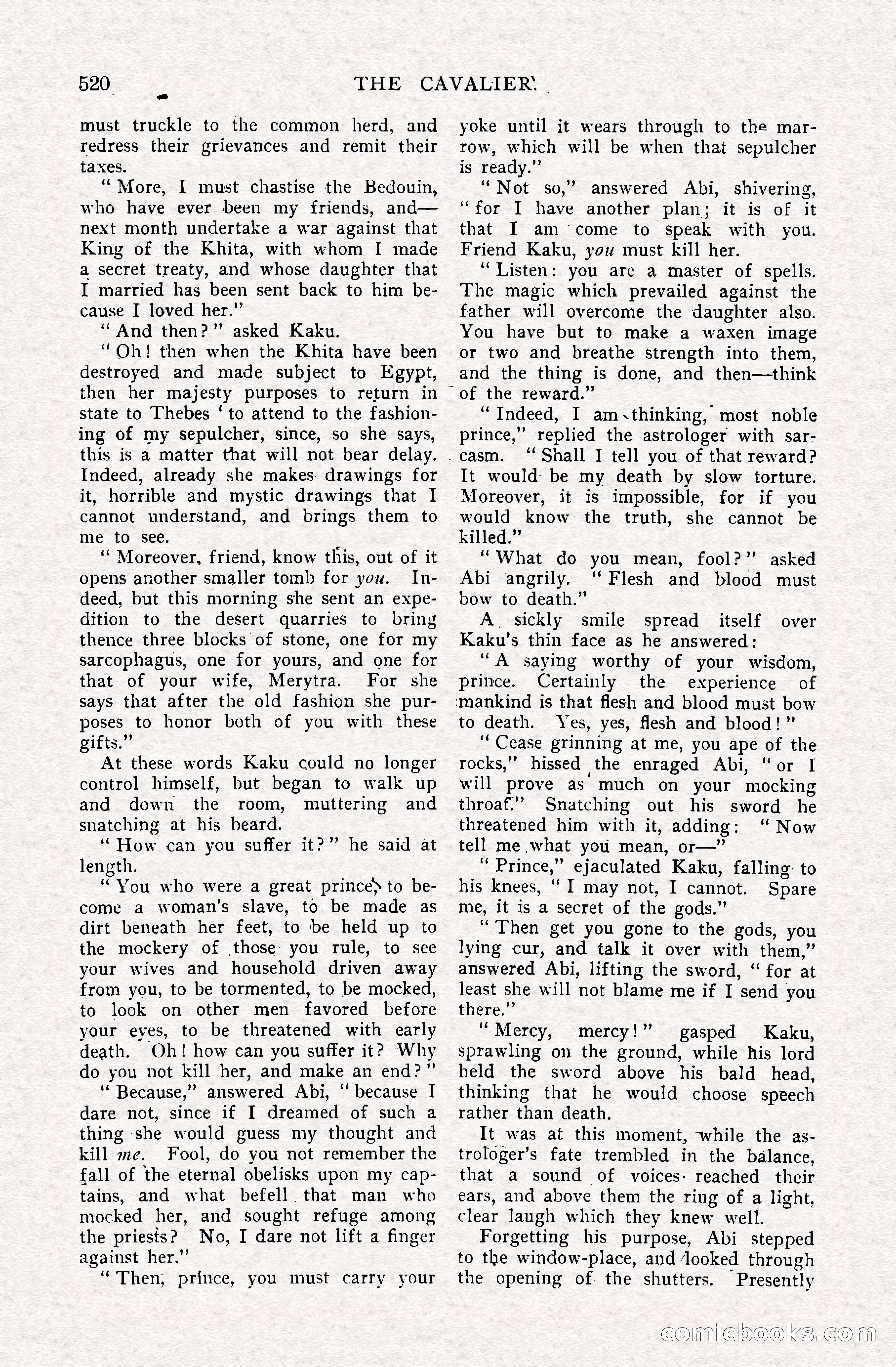 The Cavalier, April 1910 — page 146 of 225