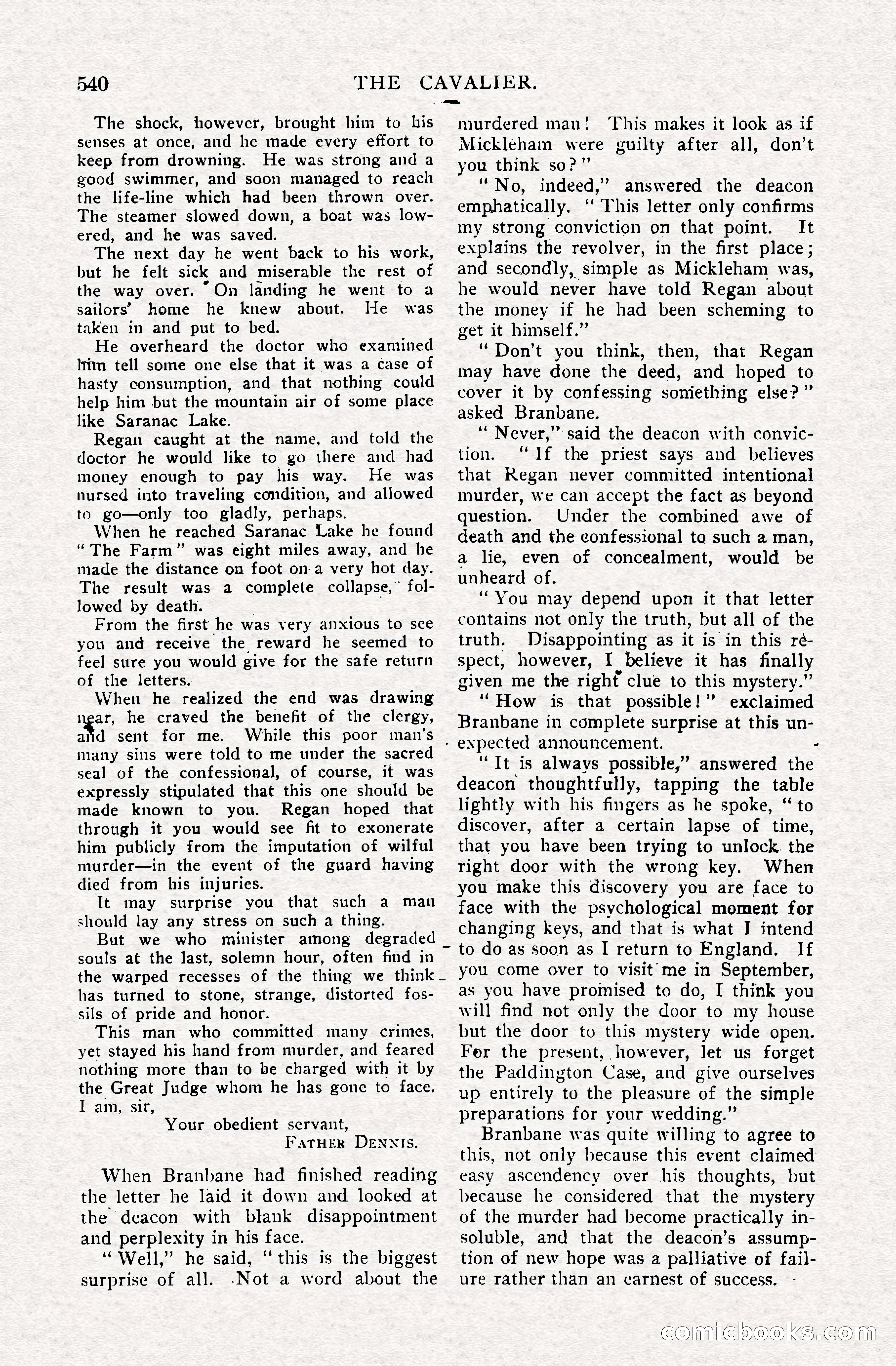The Cavalier, April 1910 — page 166 of 225