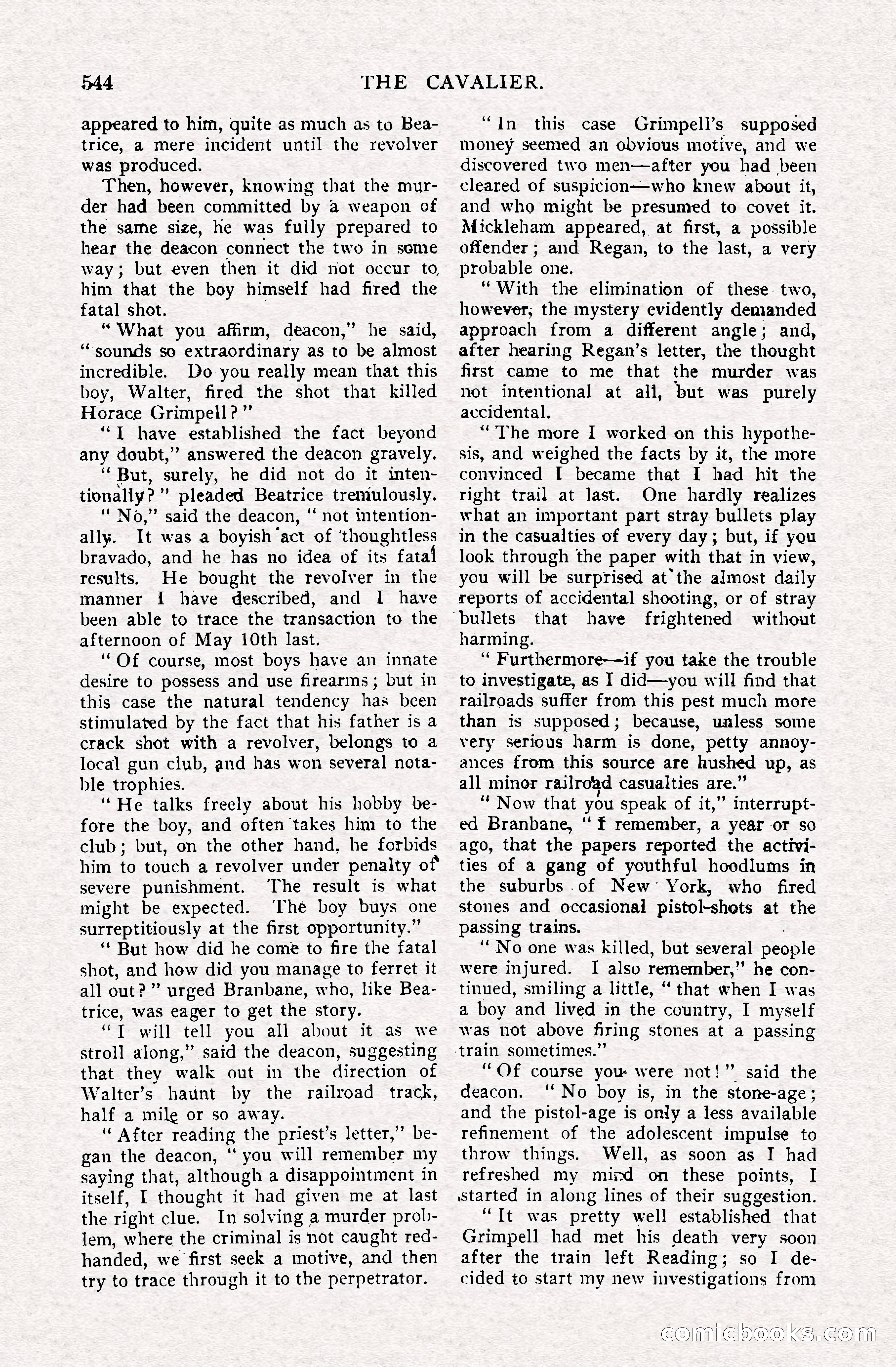 The Cavalier, April 1910 — page 170 of 225