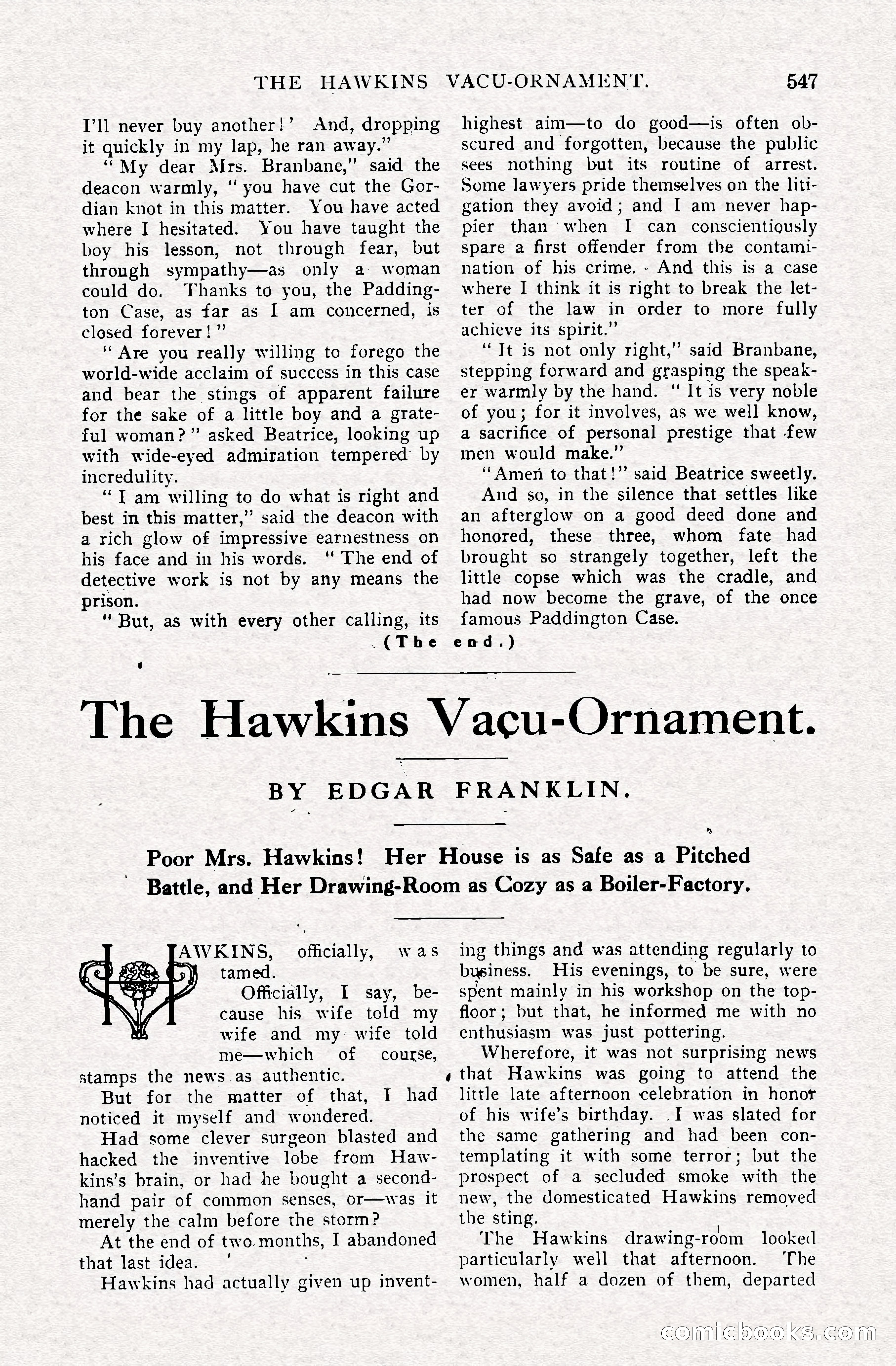 The Cavalier, April 1910 — page 173 of 225