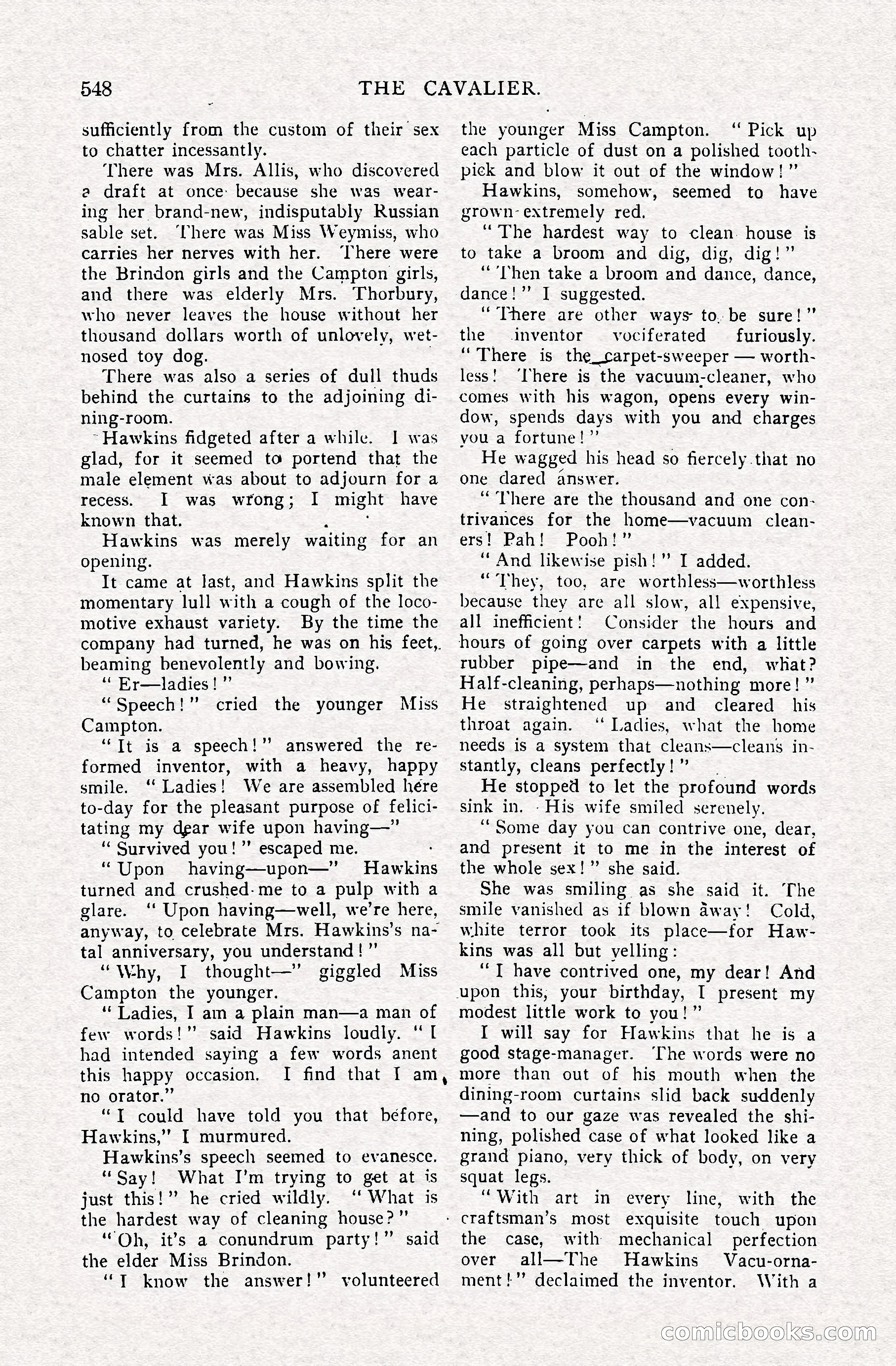 The Cavalier, April 1910 — page 174 of 225