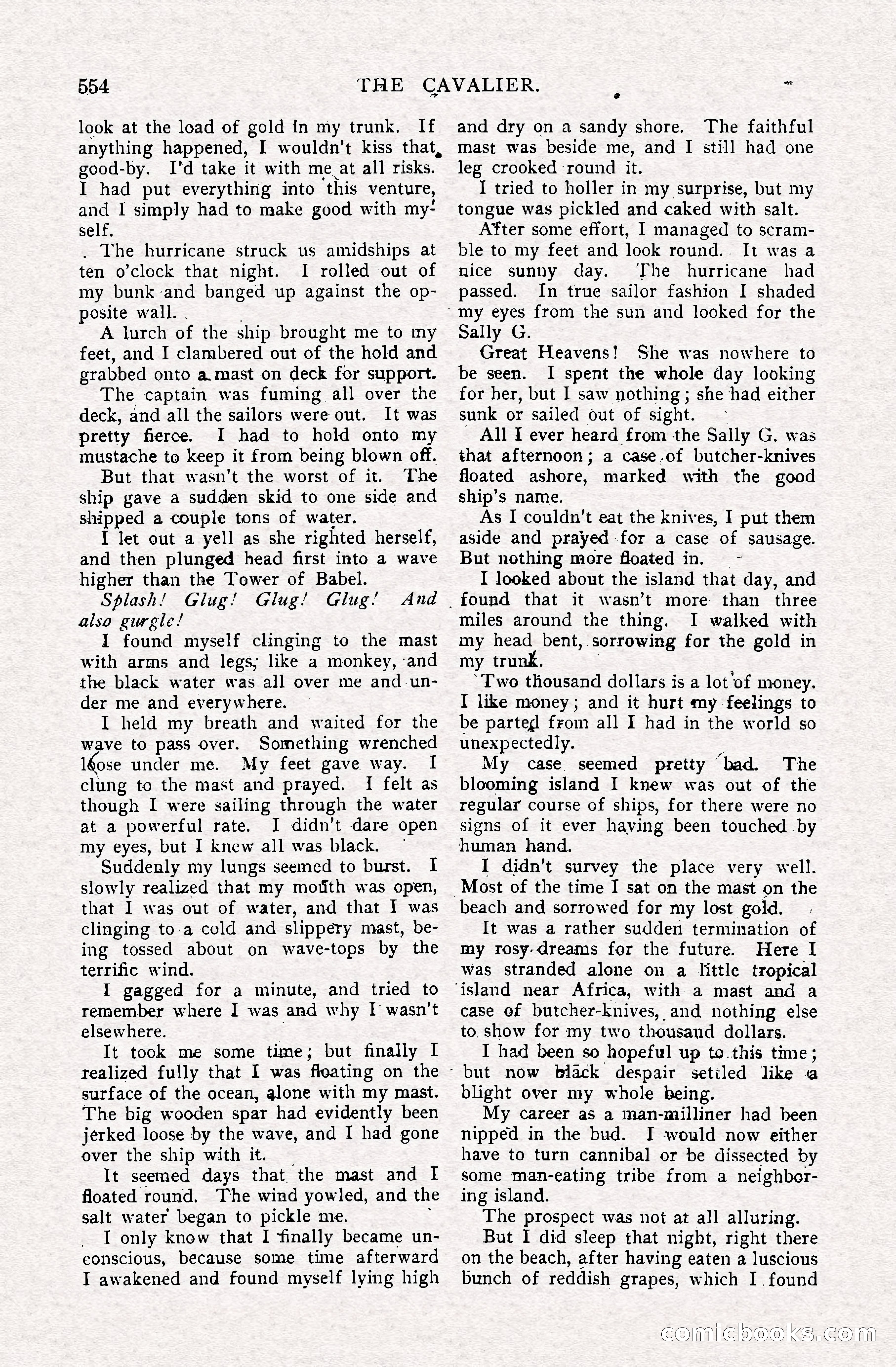 The Cavalier, April 1910 — page 180 of 225