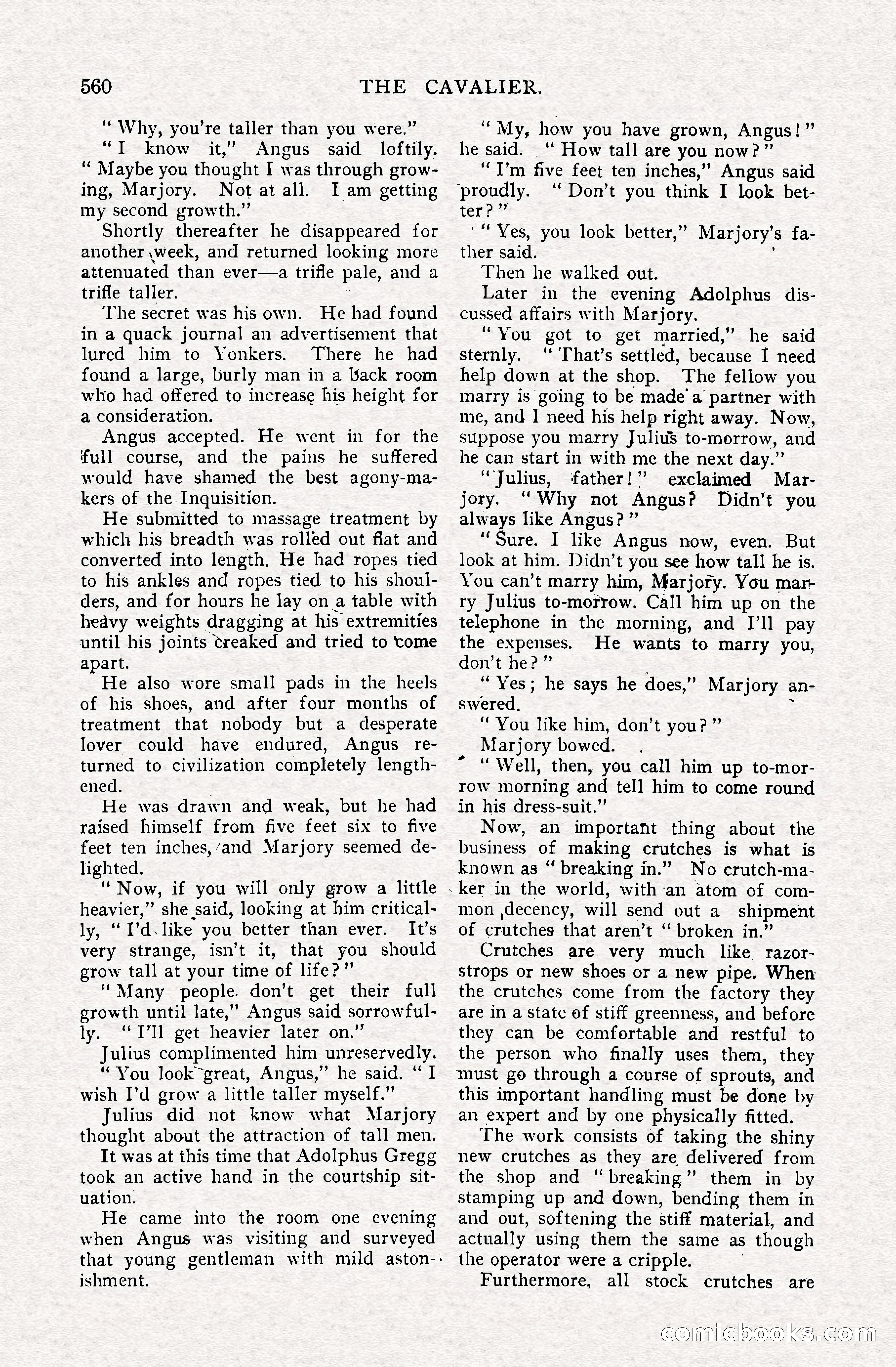 The Cavalier, April 1910 — page 186 of 225