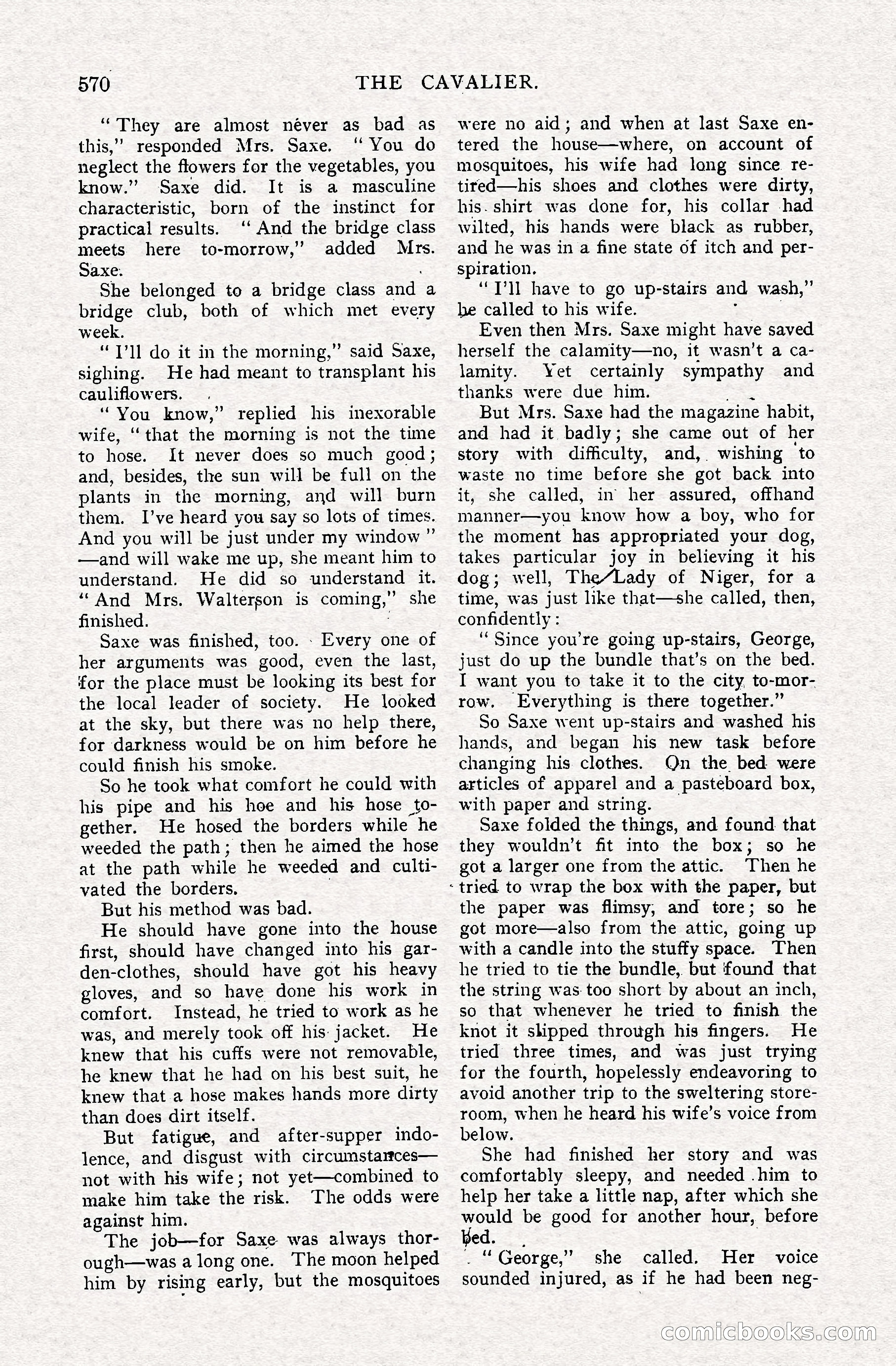 The Cavalier, April 1910 — page 196 of 225