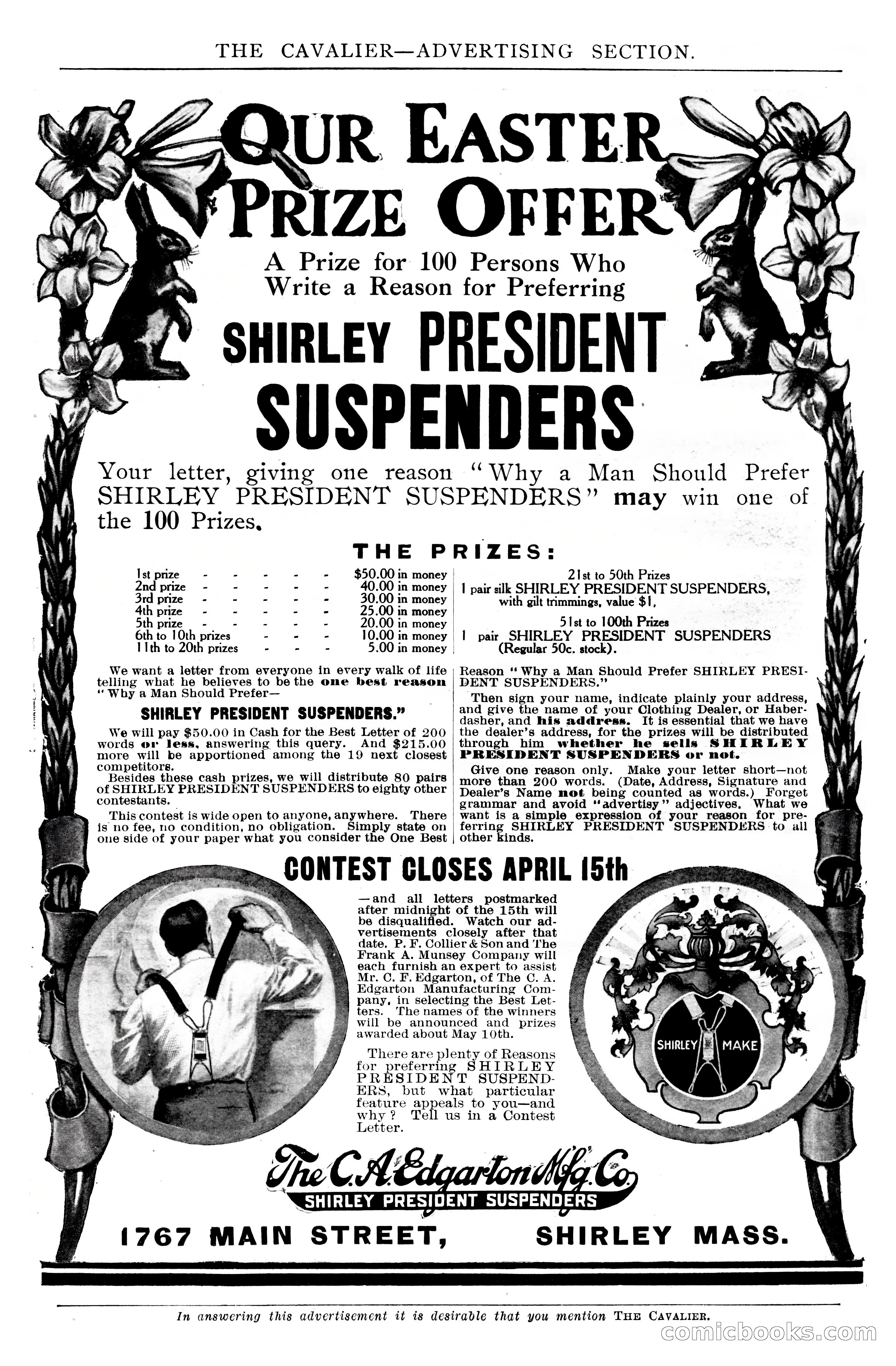 The Cavalier, April 1910 — page 206 of 225