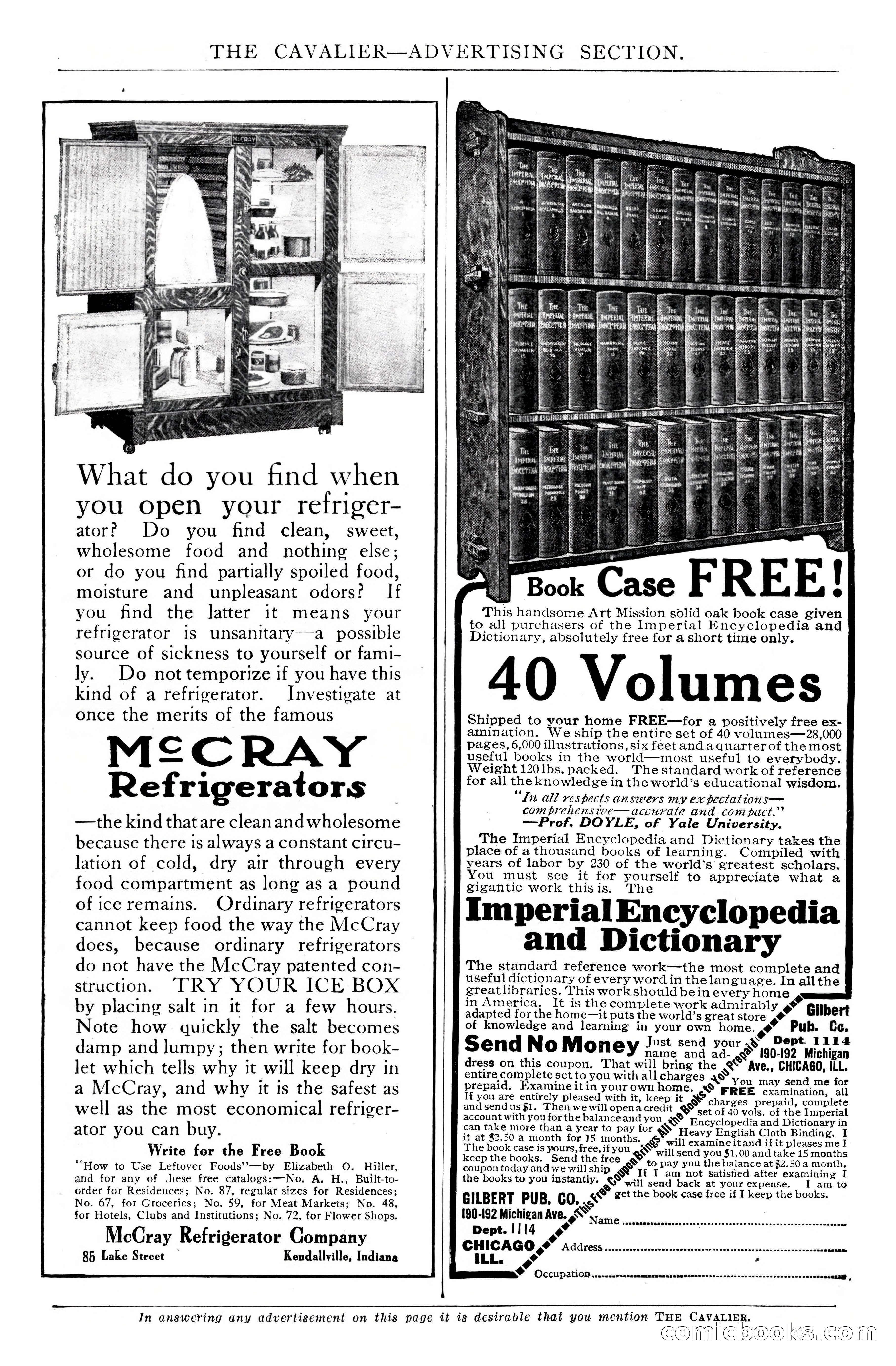 The Cavalier, April 1910 — page 217 of 225