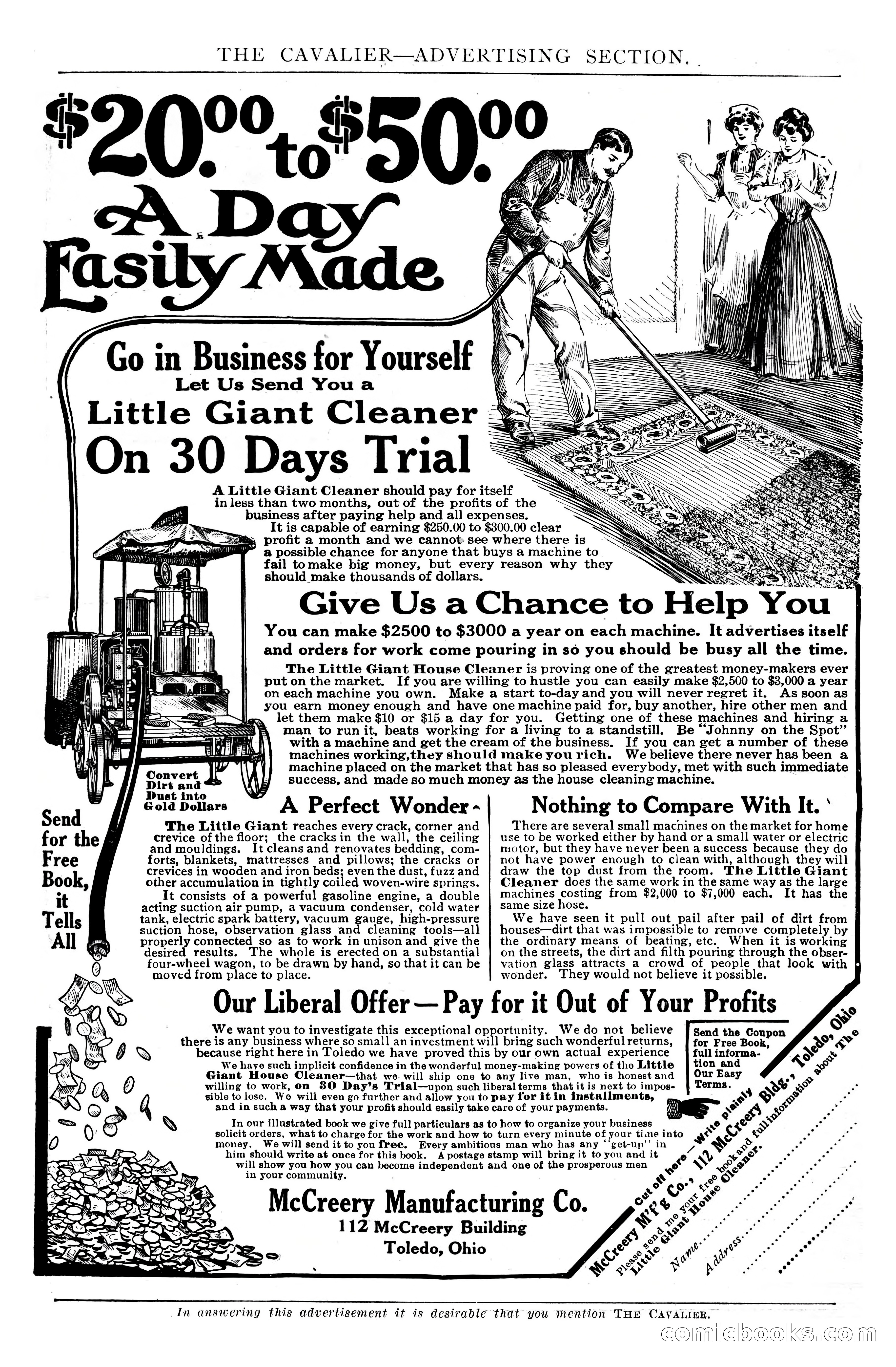 The Cavalier, April 1910 — page 219 of 225