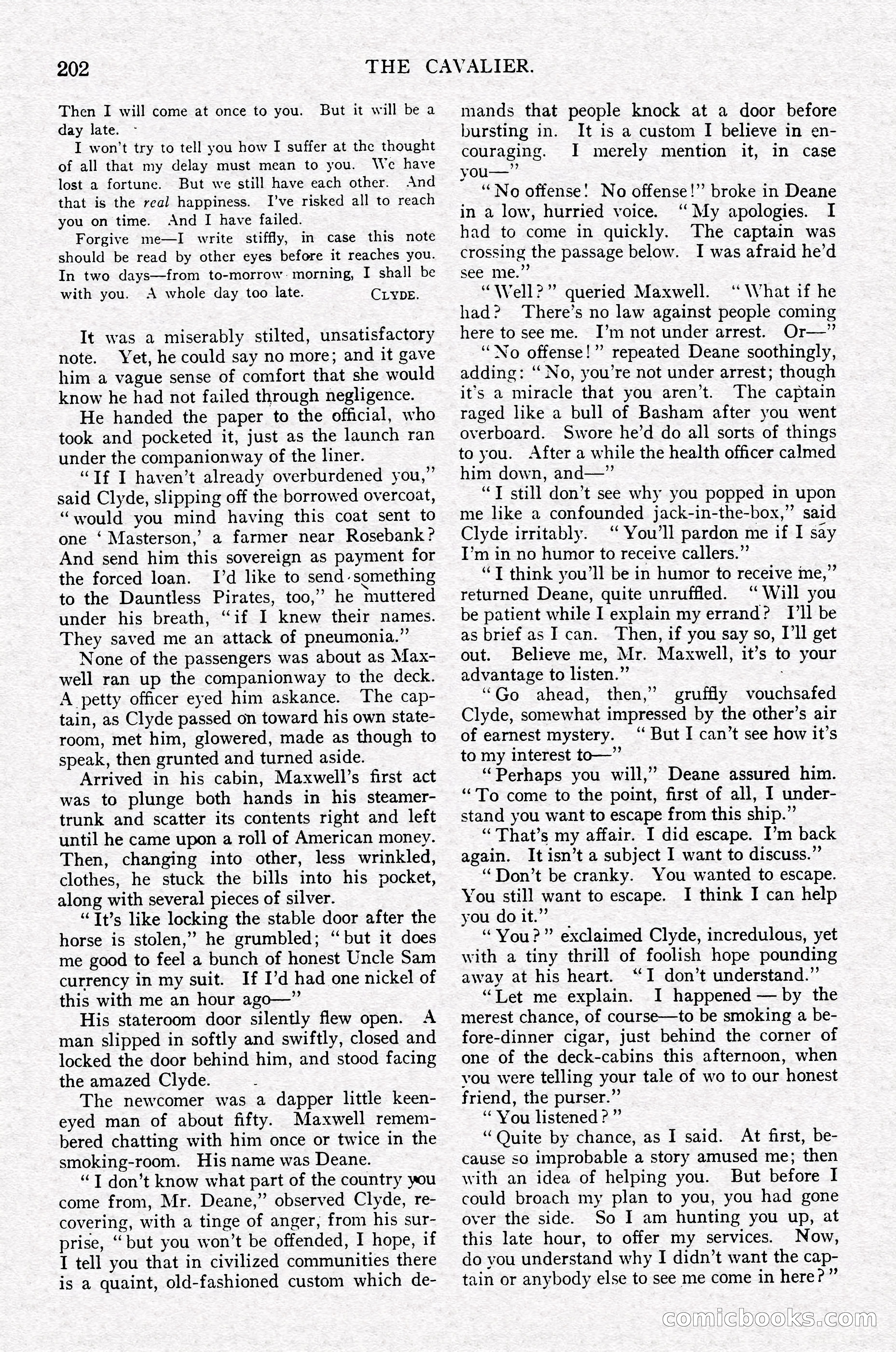 The Cavalier, July 1910 — page 16 of 205