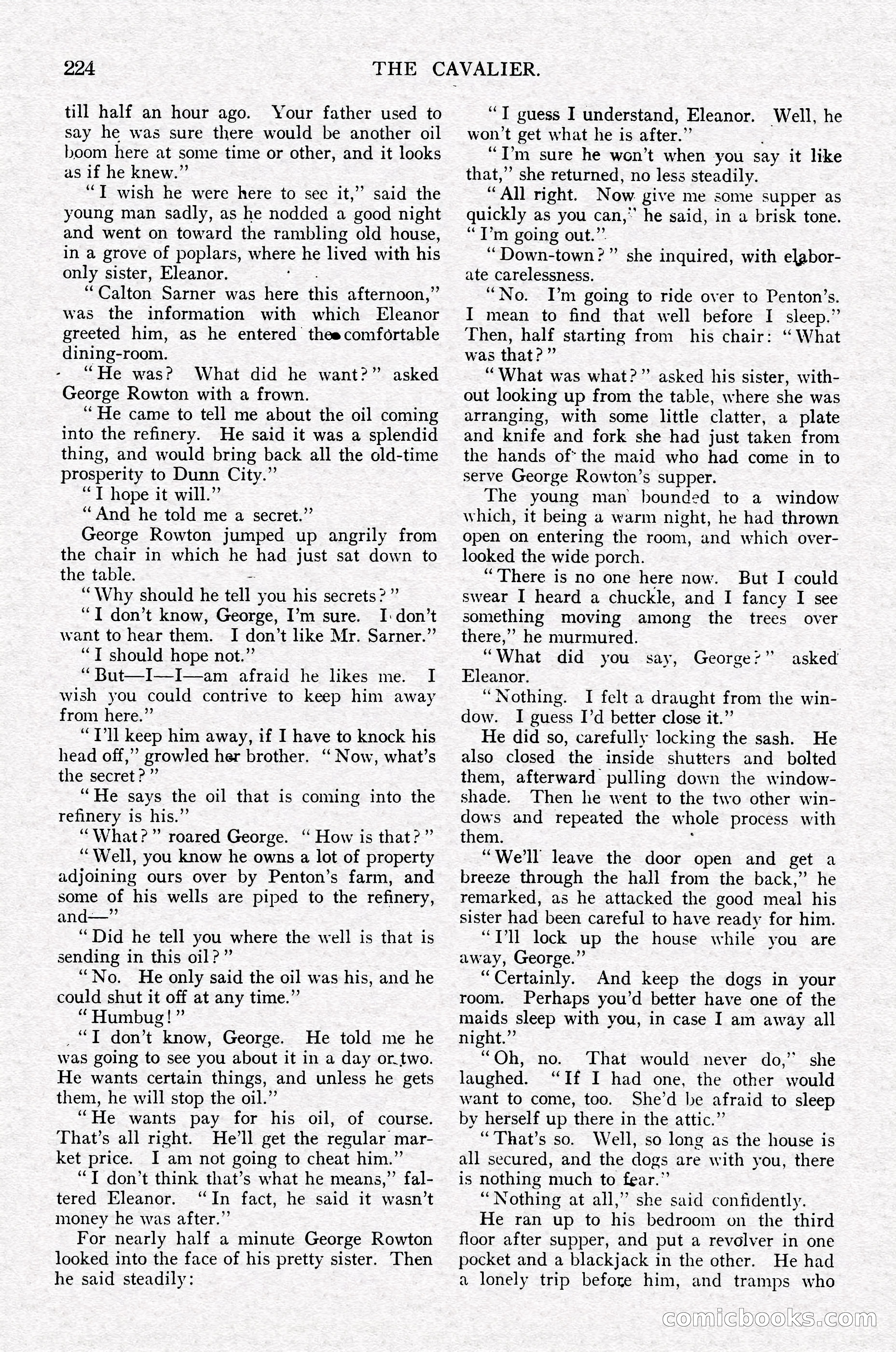 The Cavalier, July 1910 — page 38 of 205