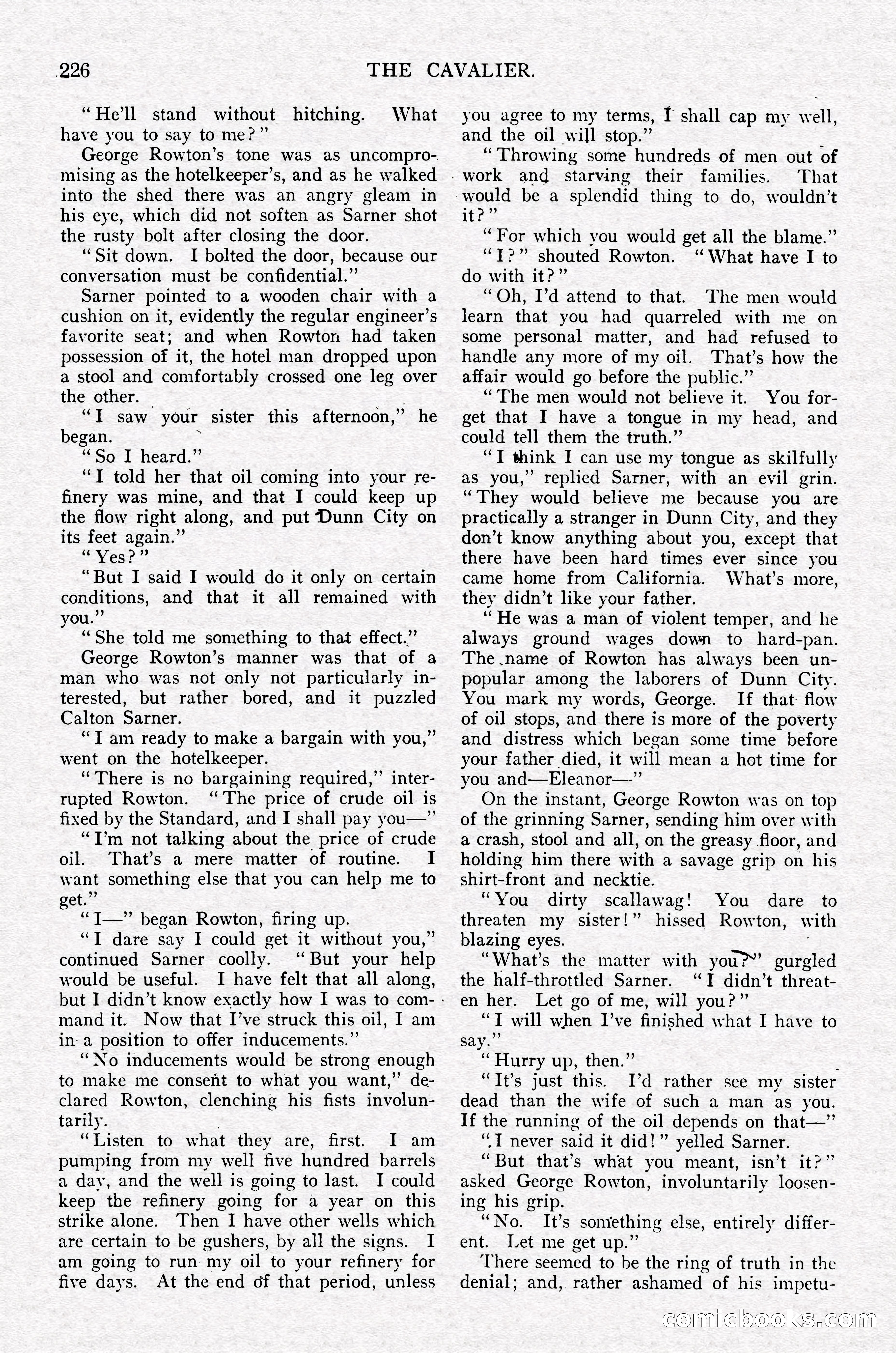The Cavalier, July 1910 — page 40 of 205
