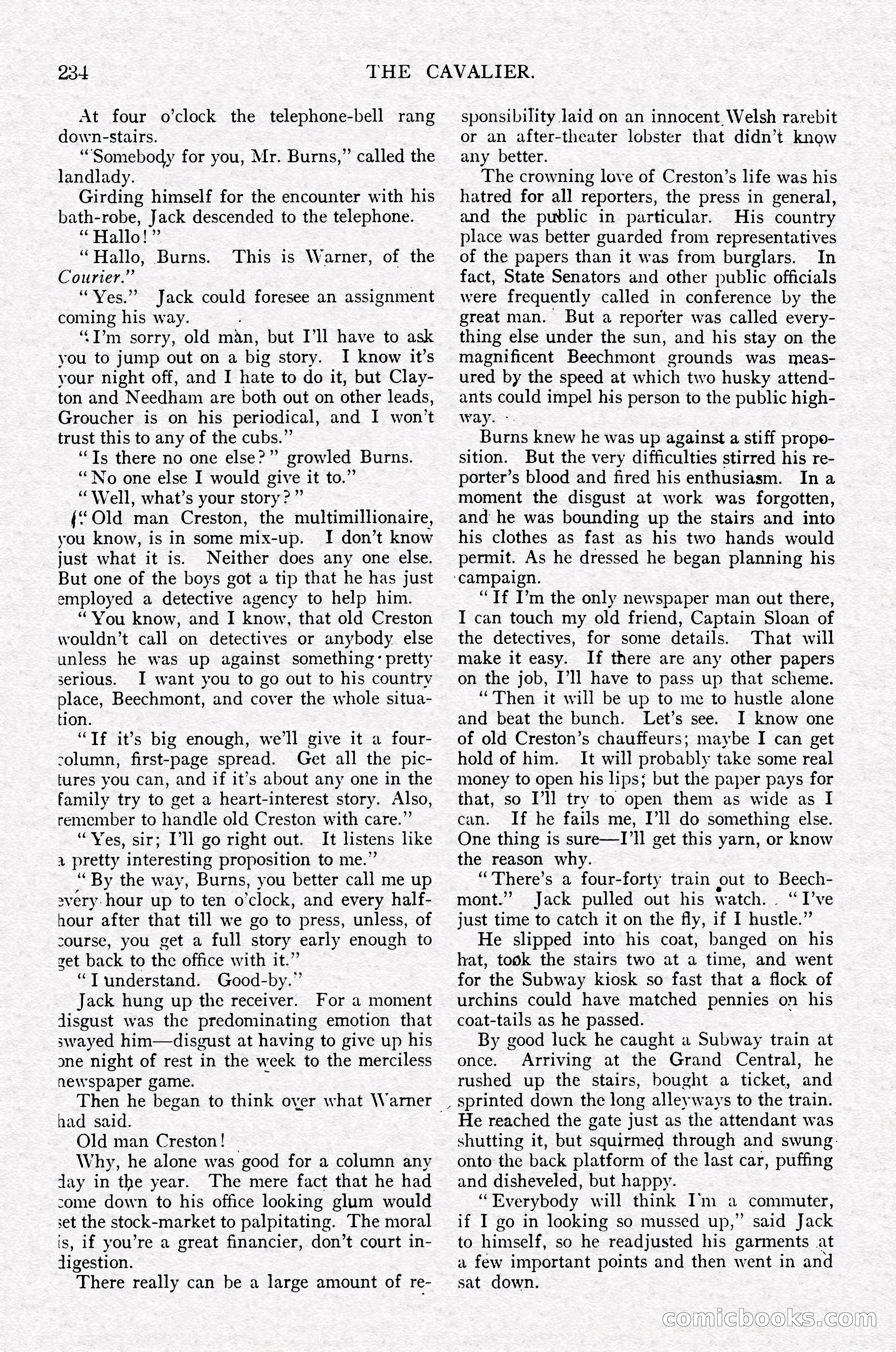 The Cavalier, July 1910 — page 48 of 205