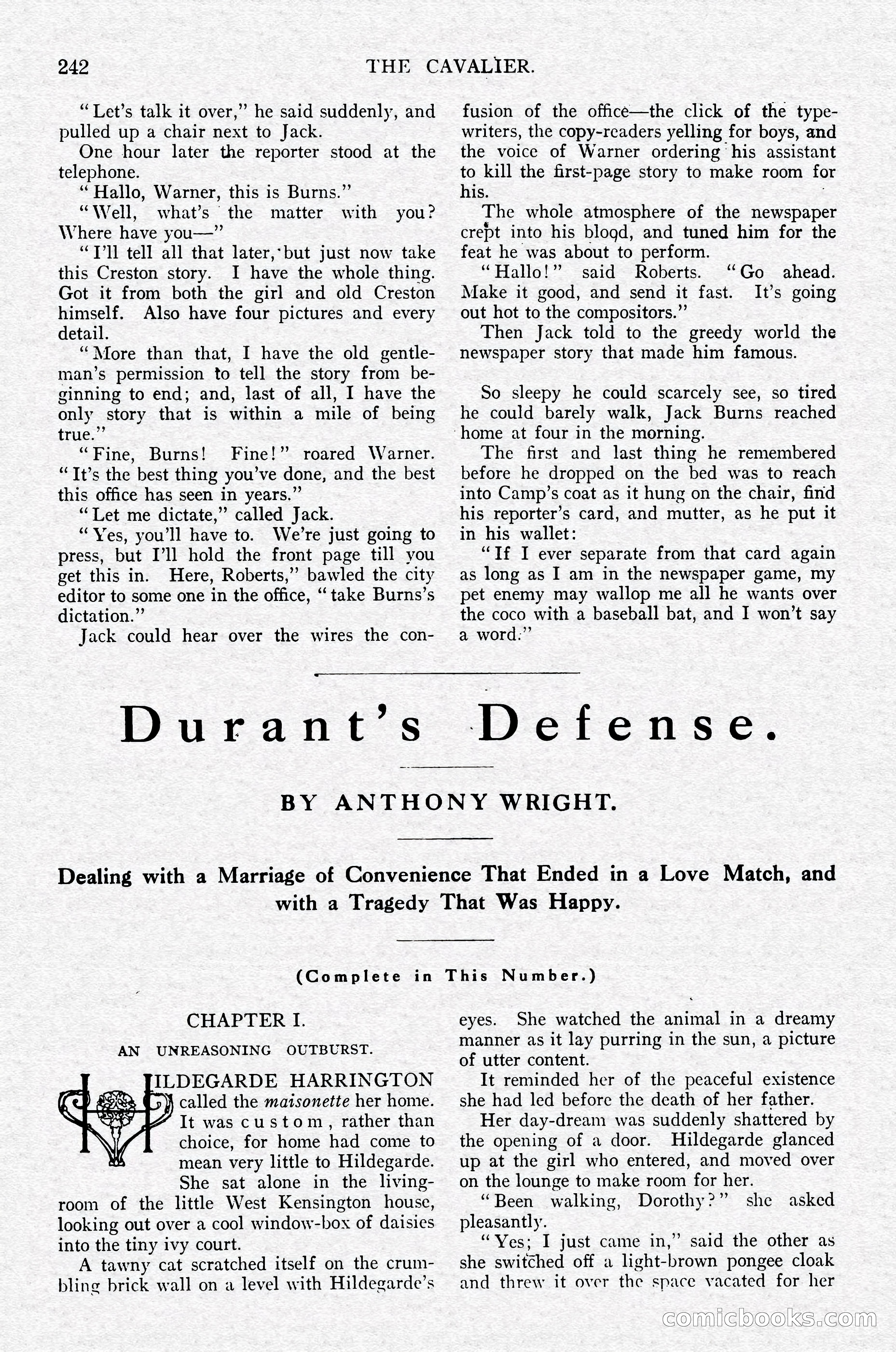 The Cavalier, July 1910 — page 56 of 205