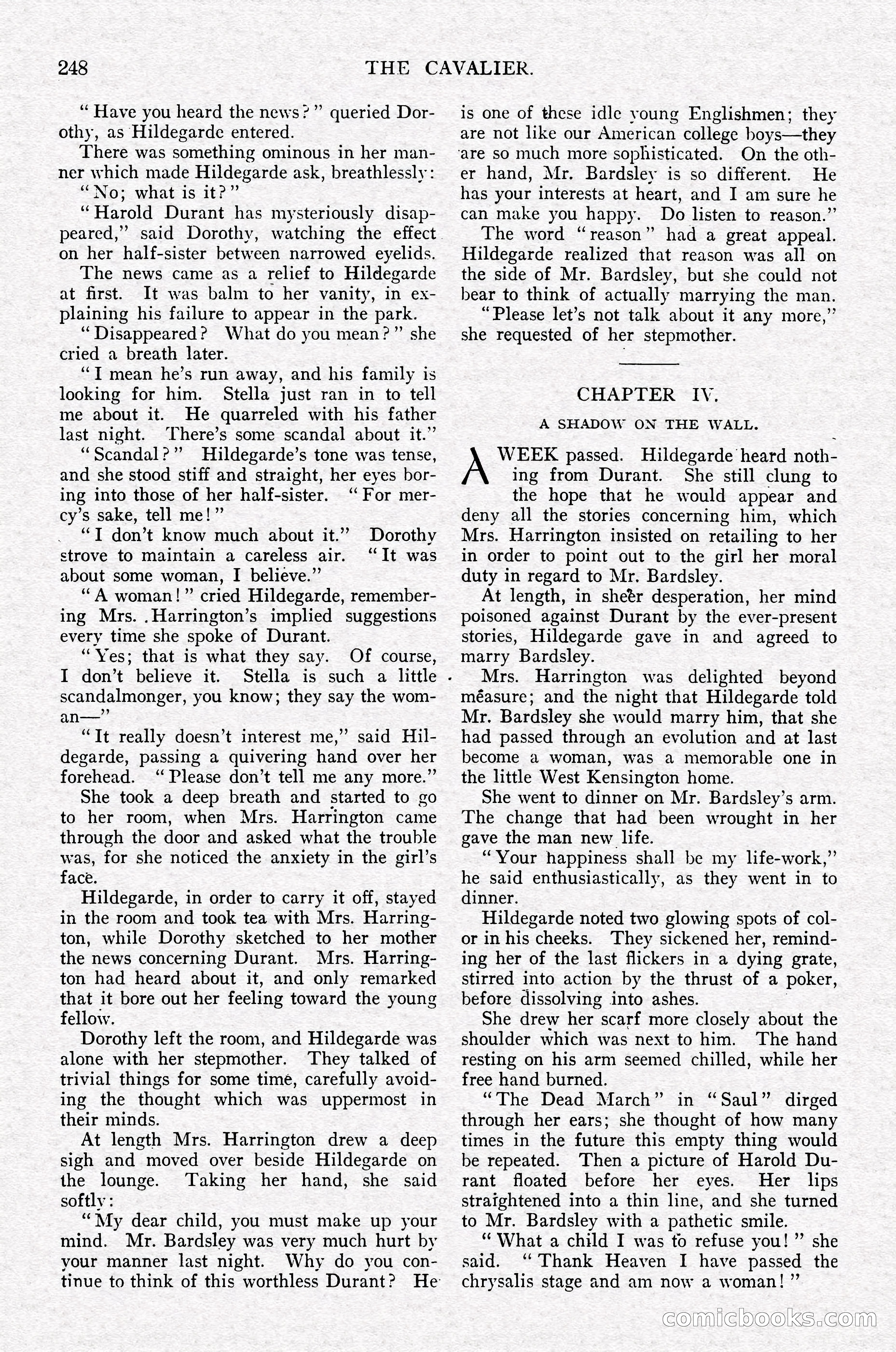 The Cavalier, July 1910 — page 62 of 205