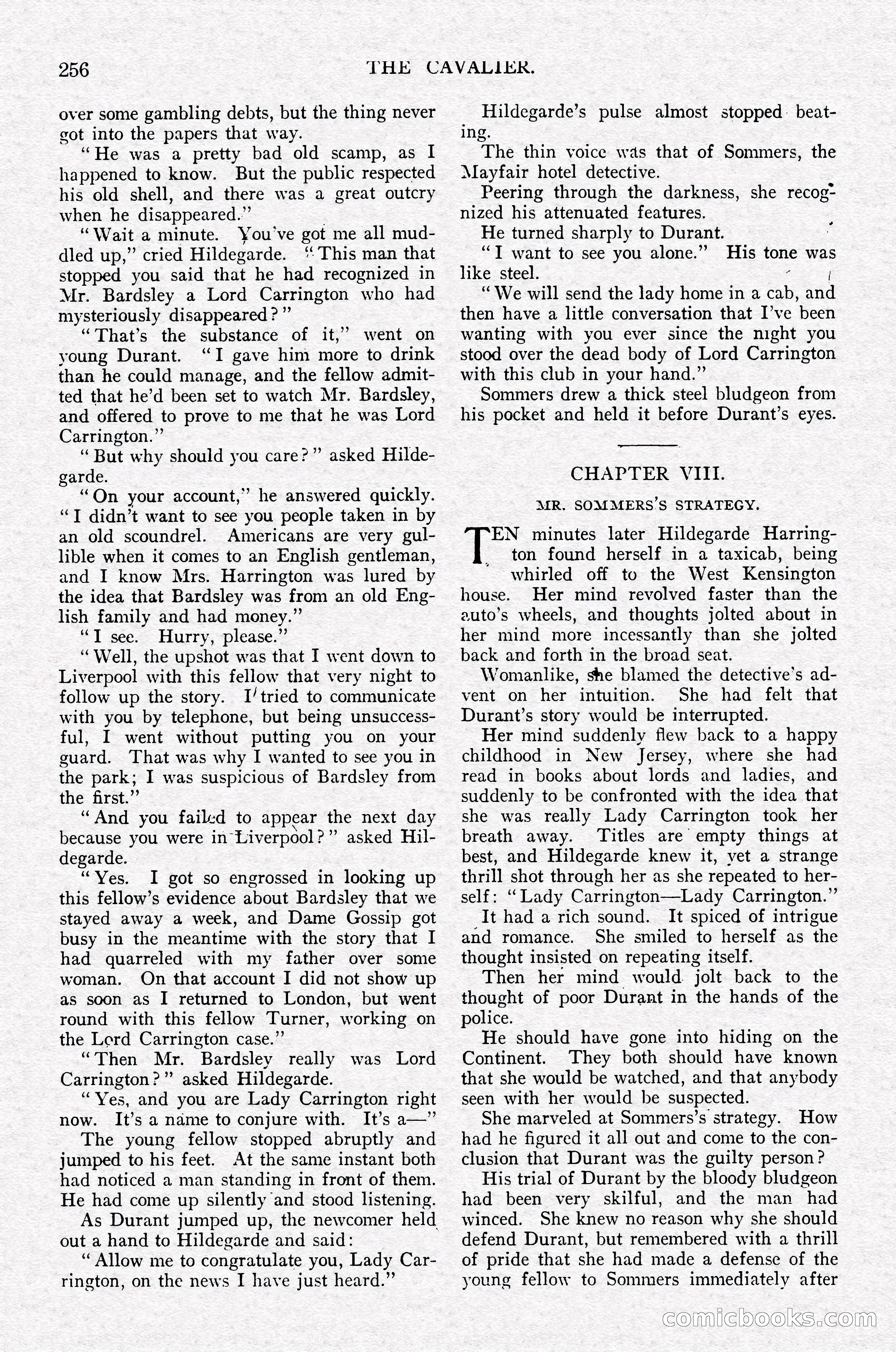 The Cavalier, July 1910 — page 70 of 205