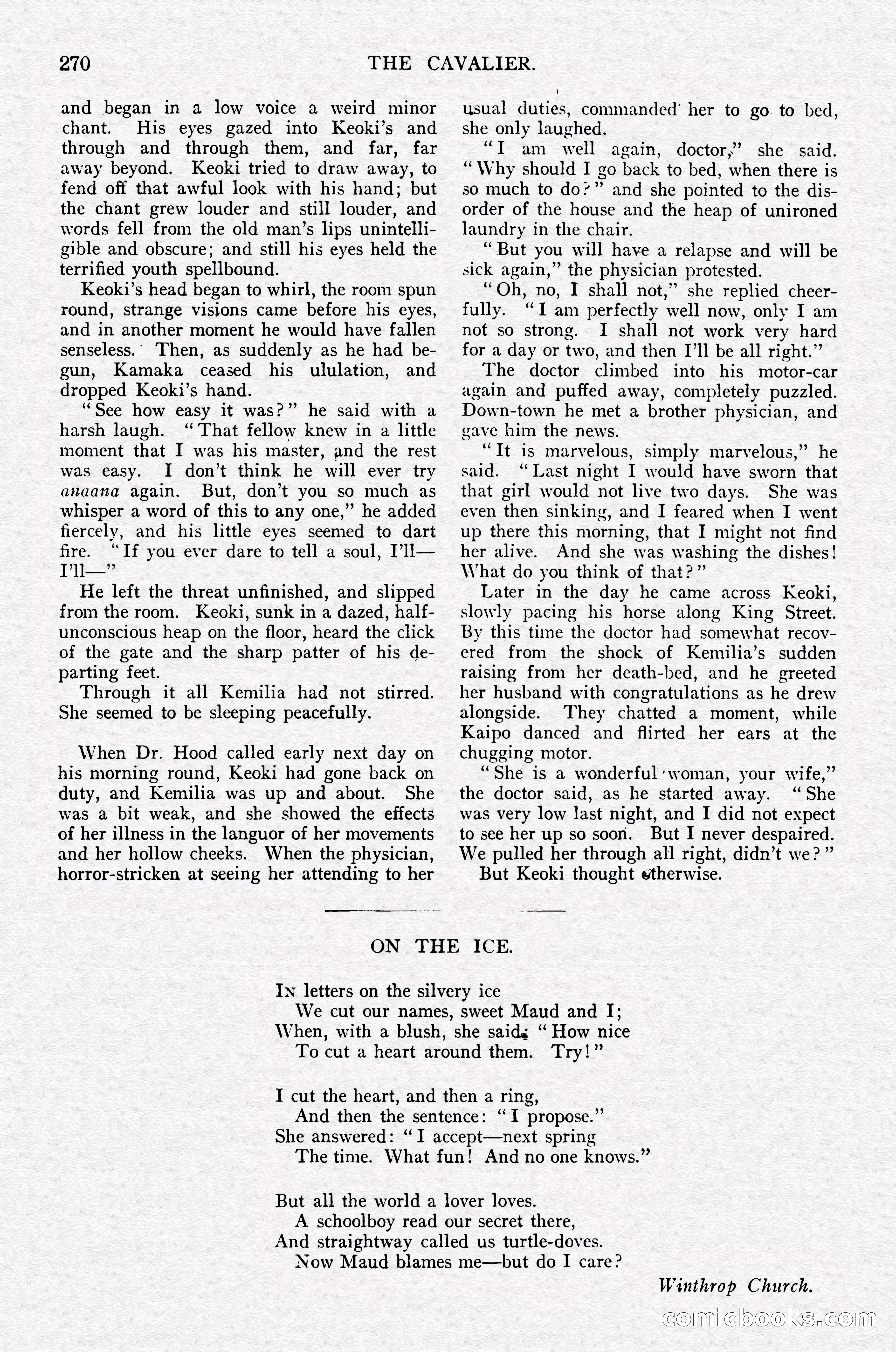 The Cavalier, July 1910 — page 84 of 205