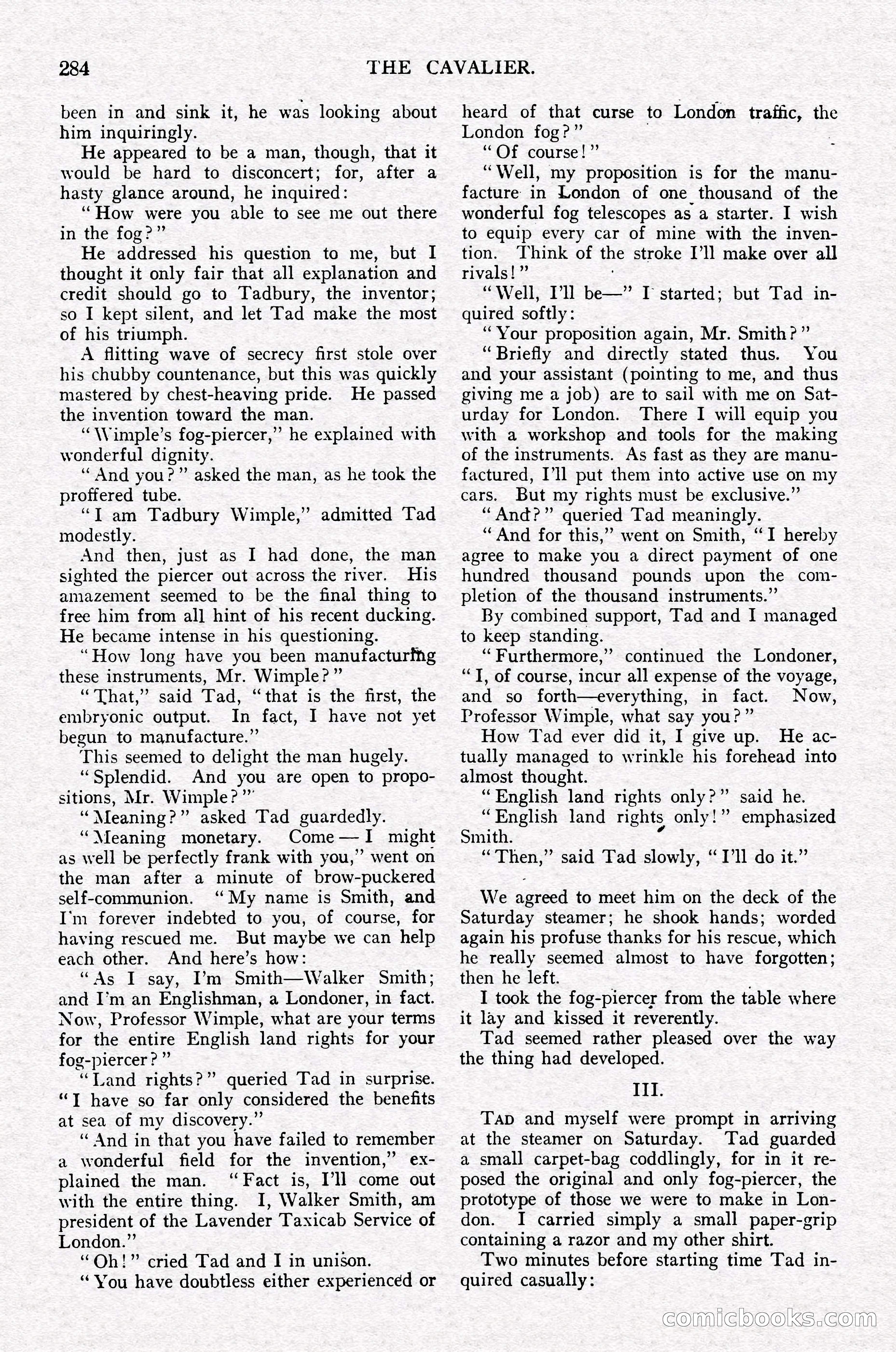 The Cavalier, July 1910 — page 98 of 205