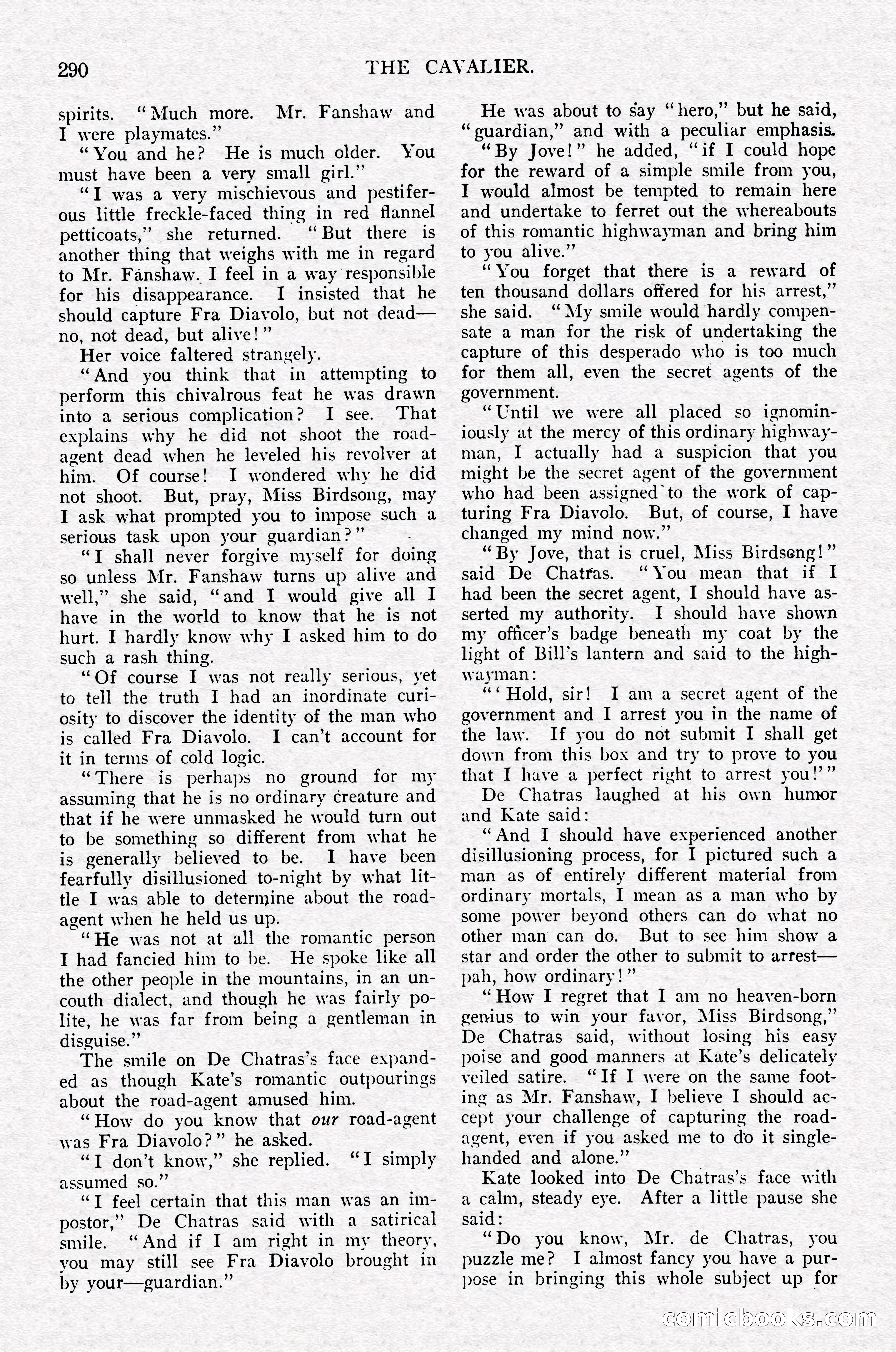 The Cavalier, July 1910 — page 104 of 205