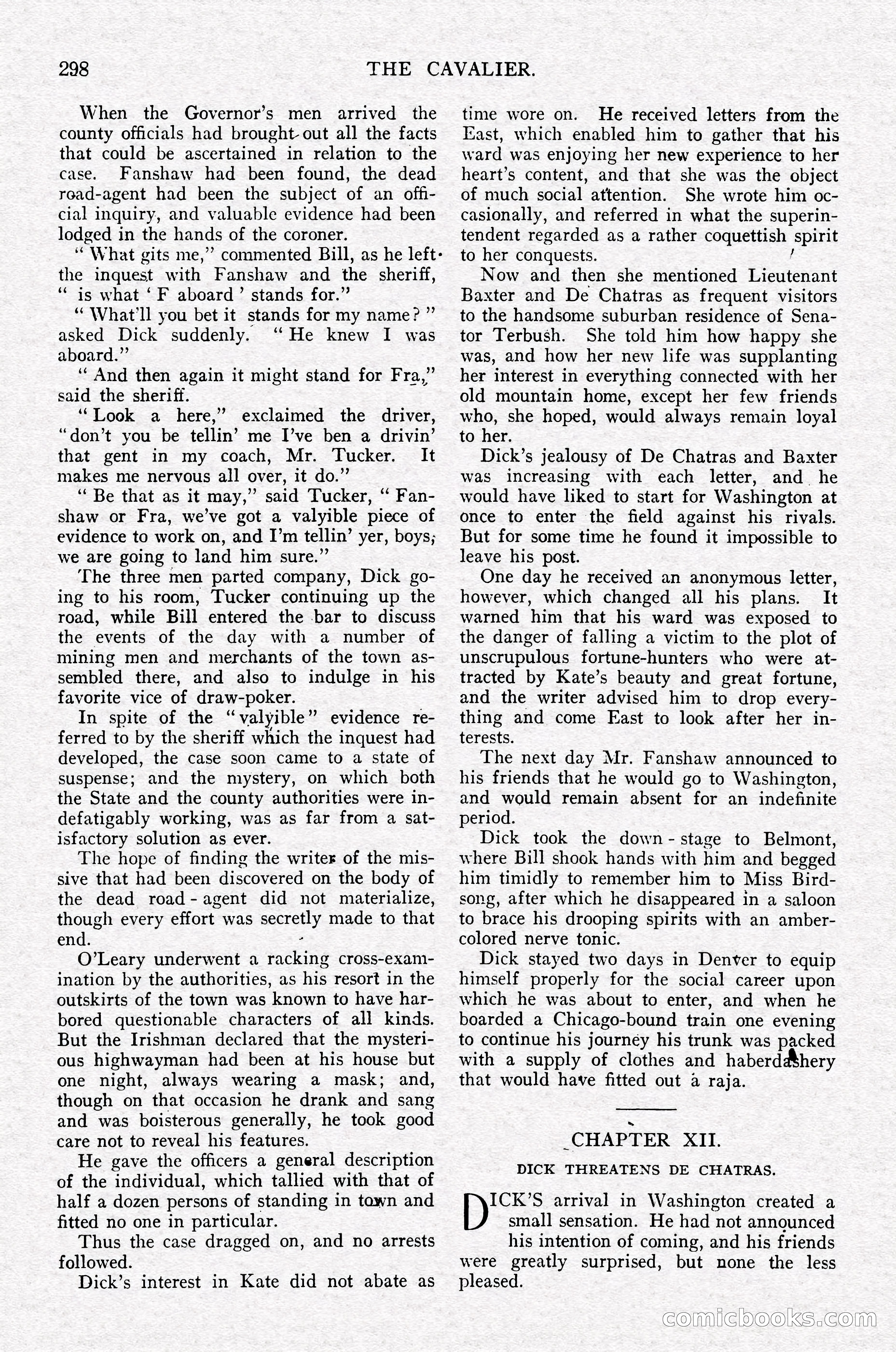The Cavalier, July 1910 — page 112 of 205