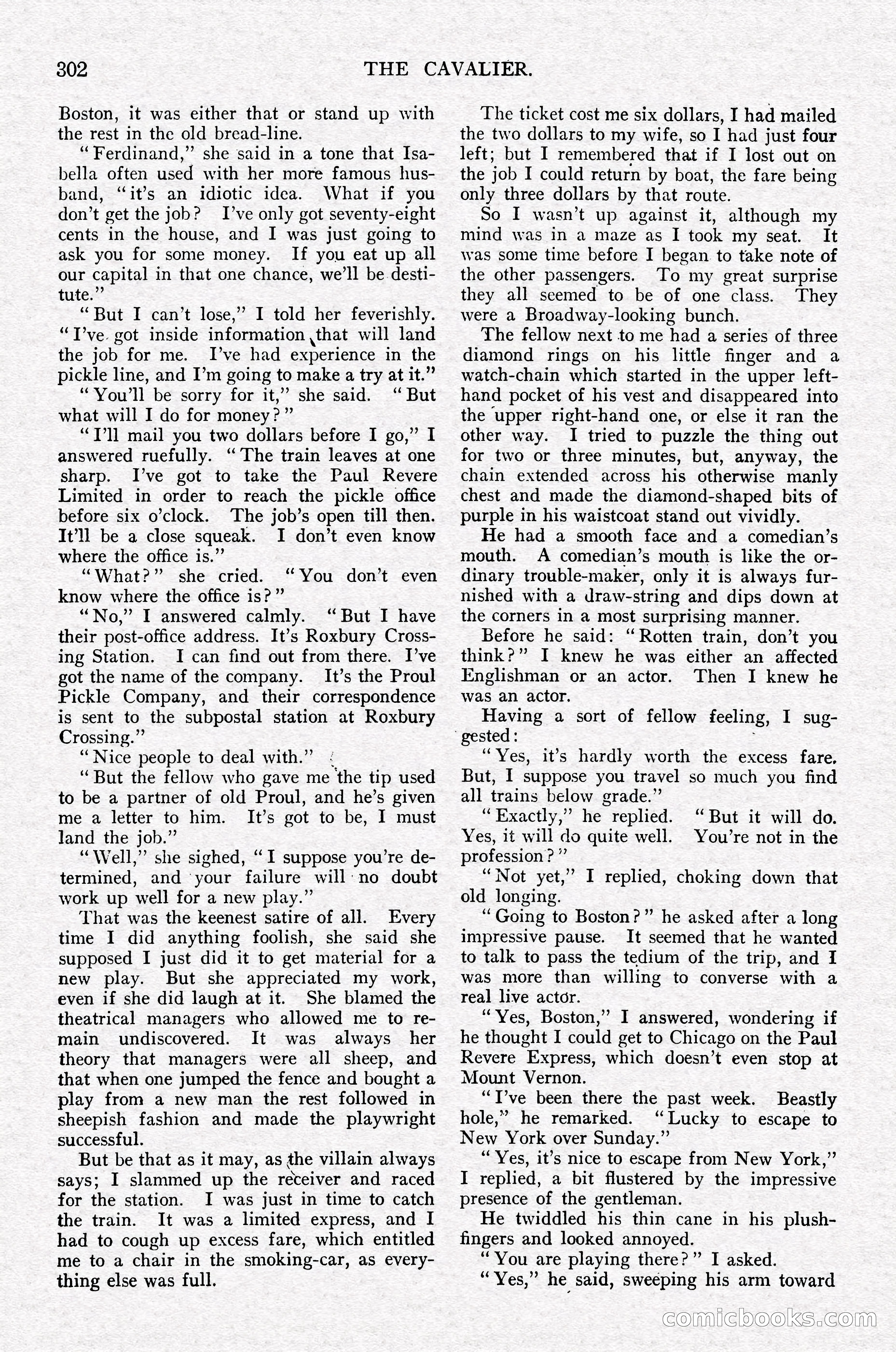 The Cavalier, July 1910 — page 116 of 205