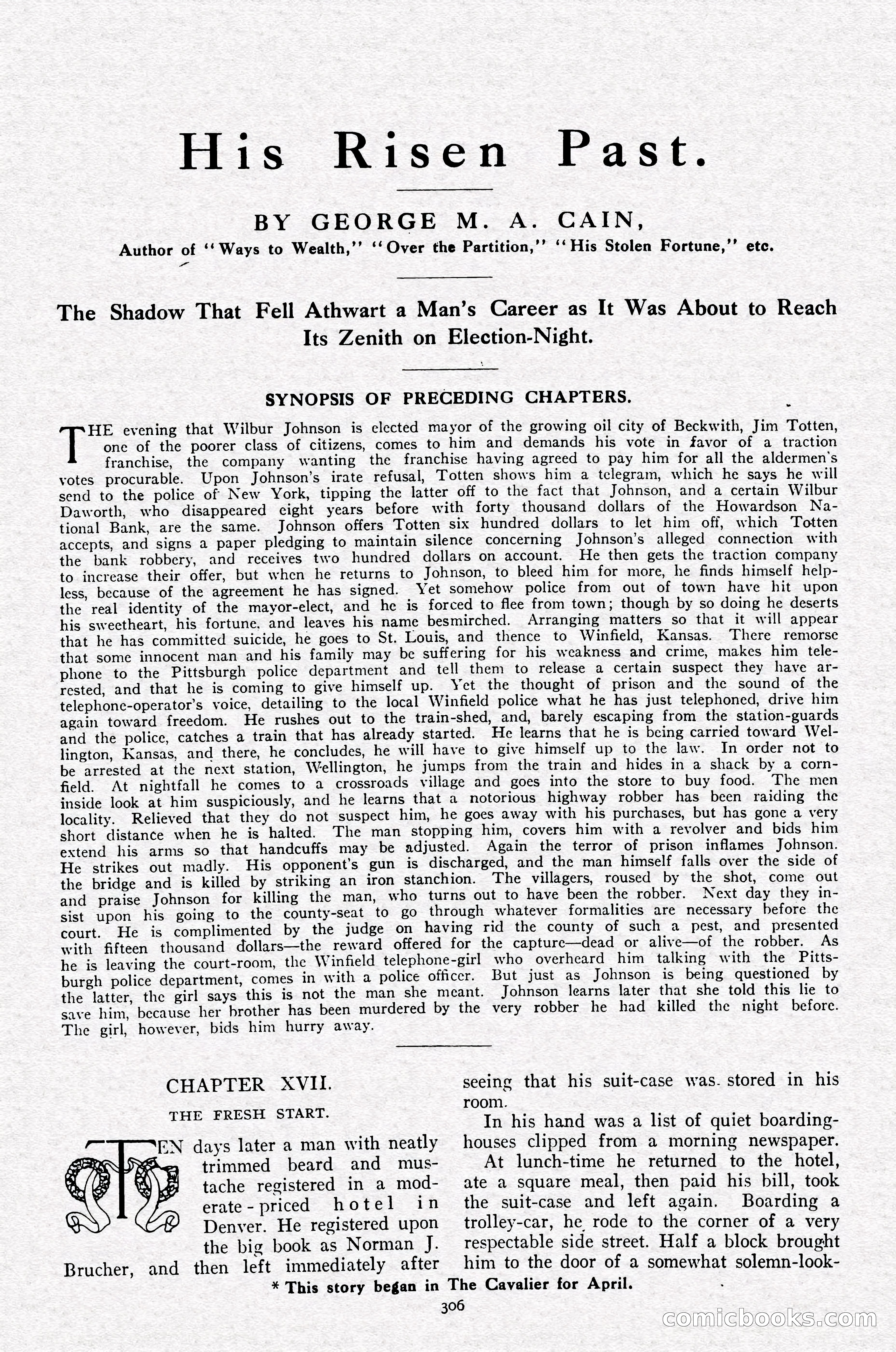 The Cavalier, July 1910 — page 120 of 205