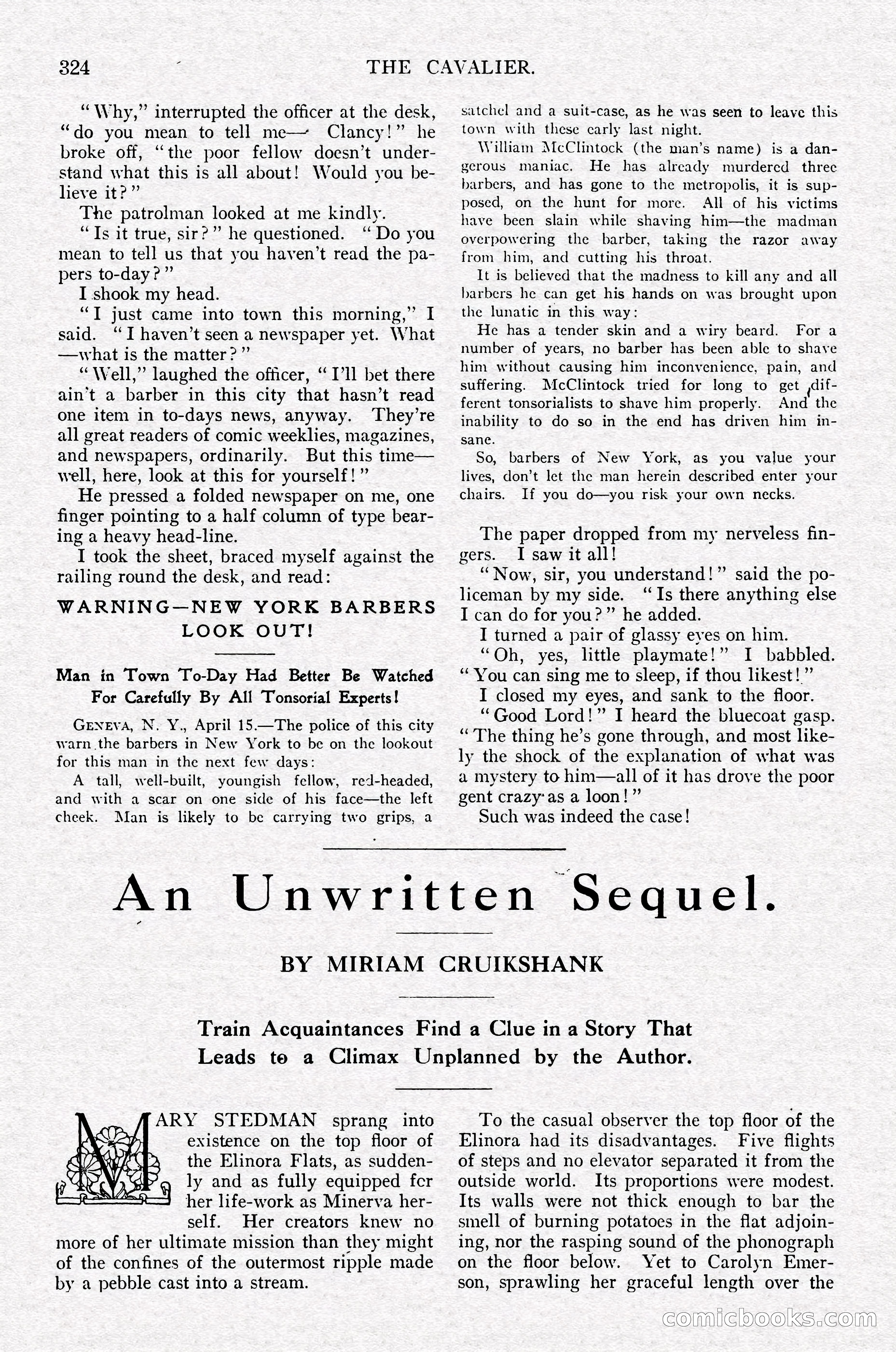 The Cavalier, July 1910 — page 138 of 205