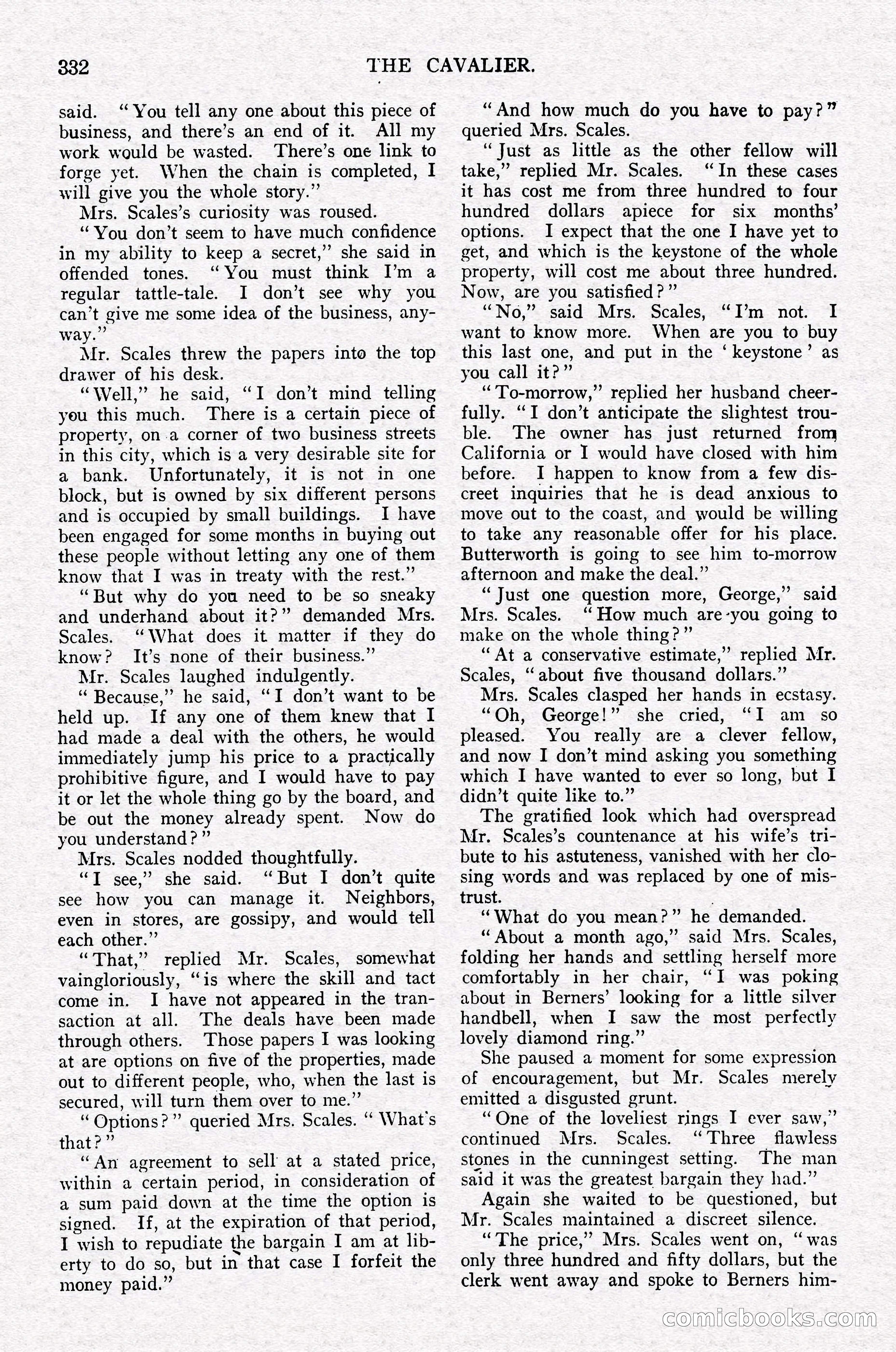 The Cavalier, July 1910 — page 146 of 205