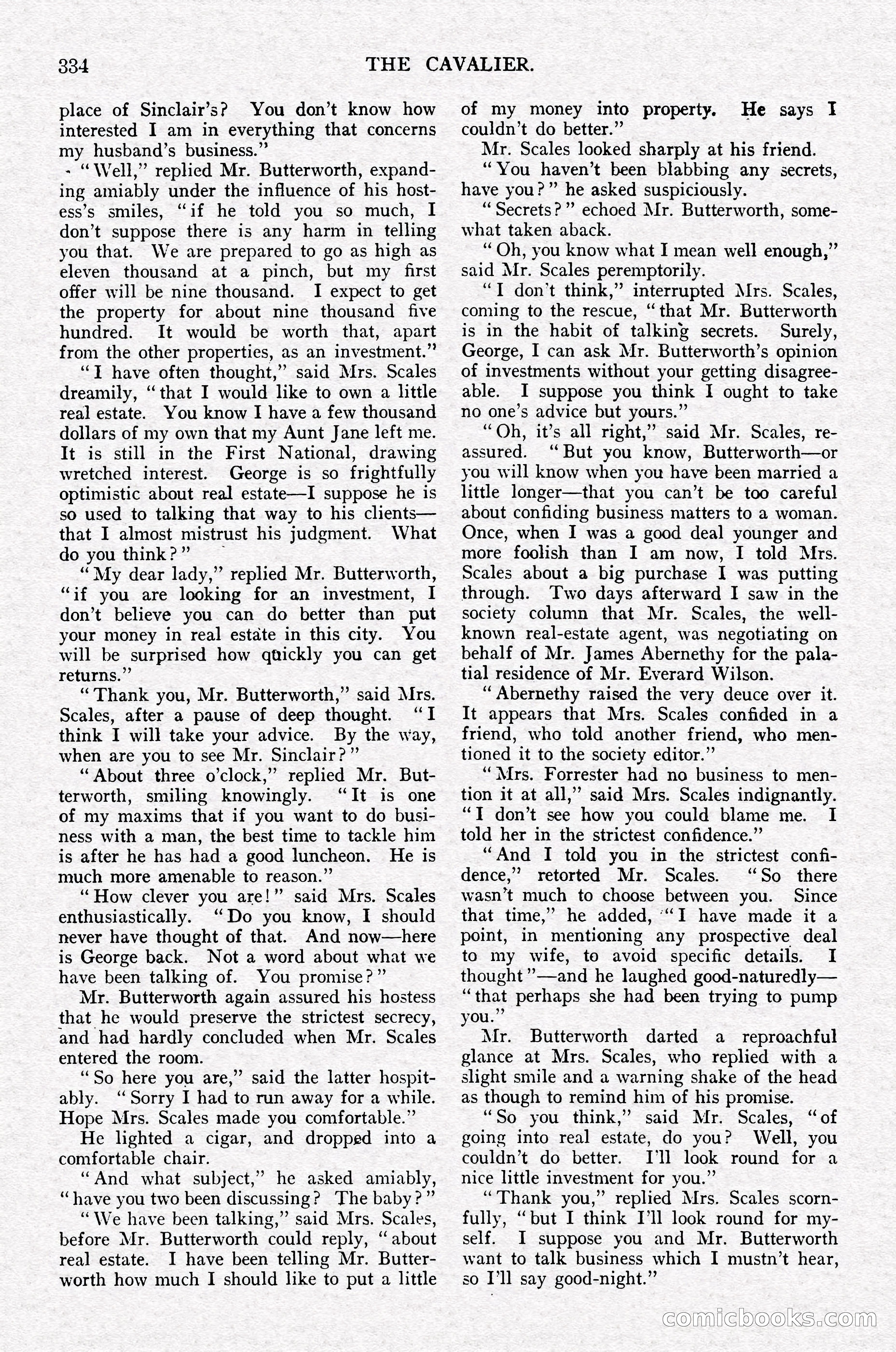 The Cavalier, July 1910 — page 148 of 205