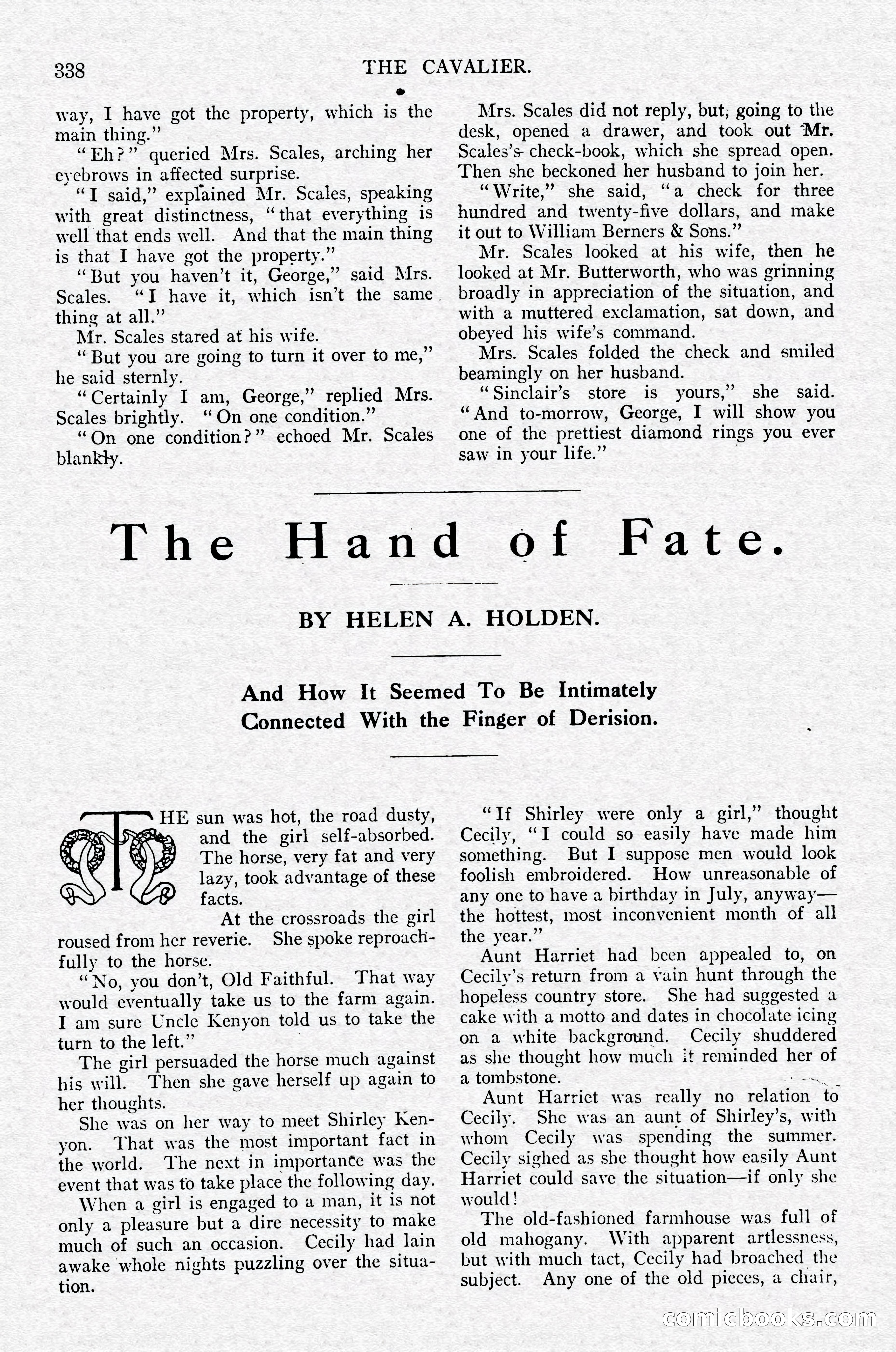 The Cavalier, July 1910 — page 152 of 205