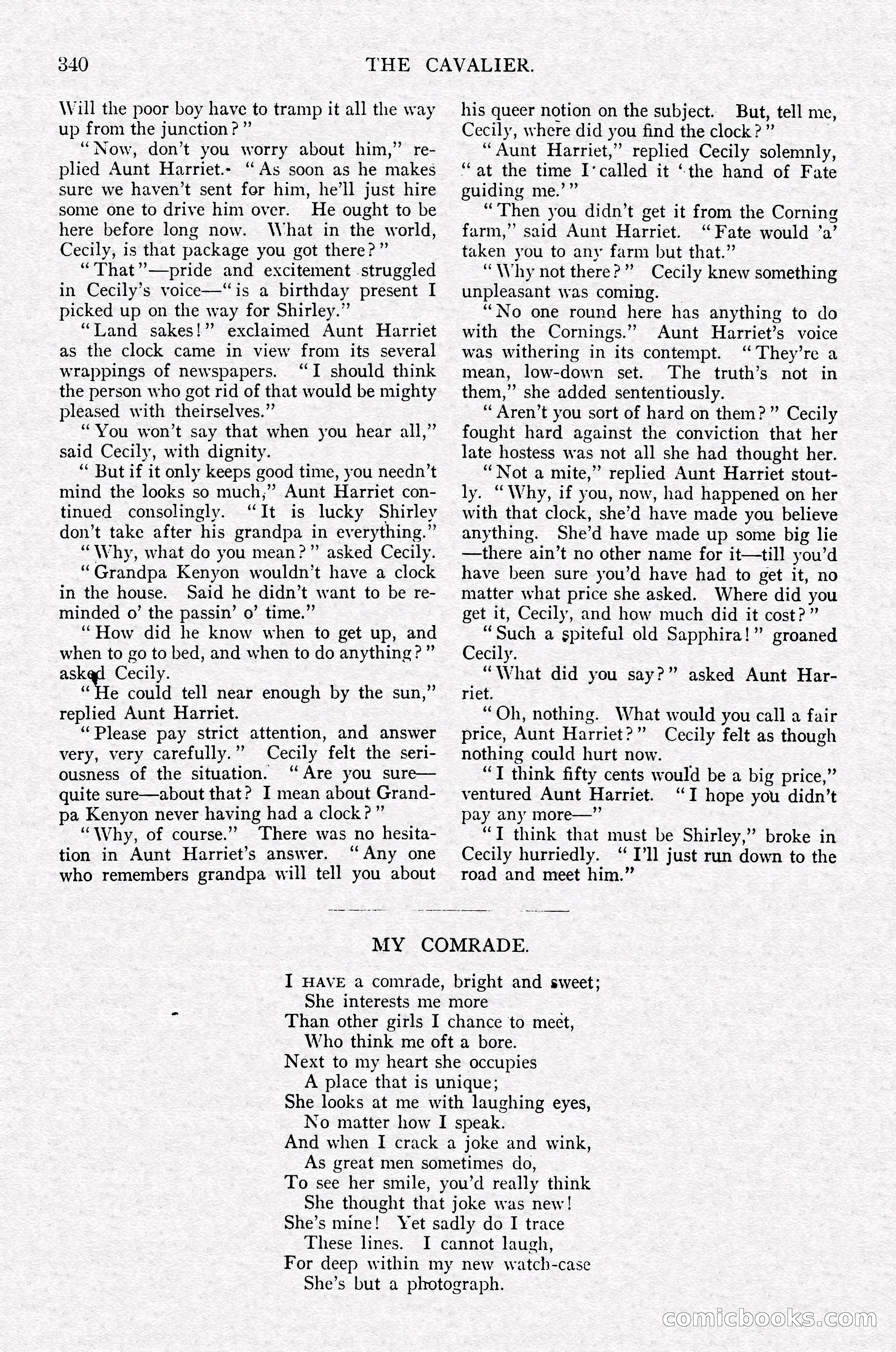 The Cavalier, July 1910 — page 154 of 205
