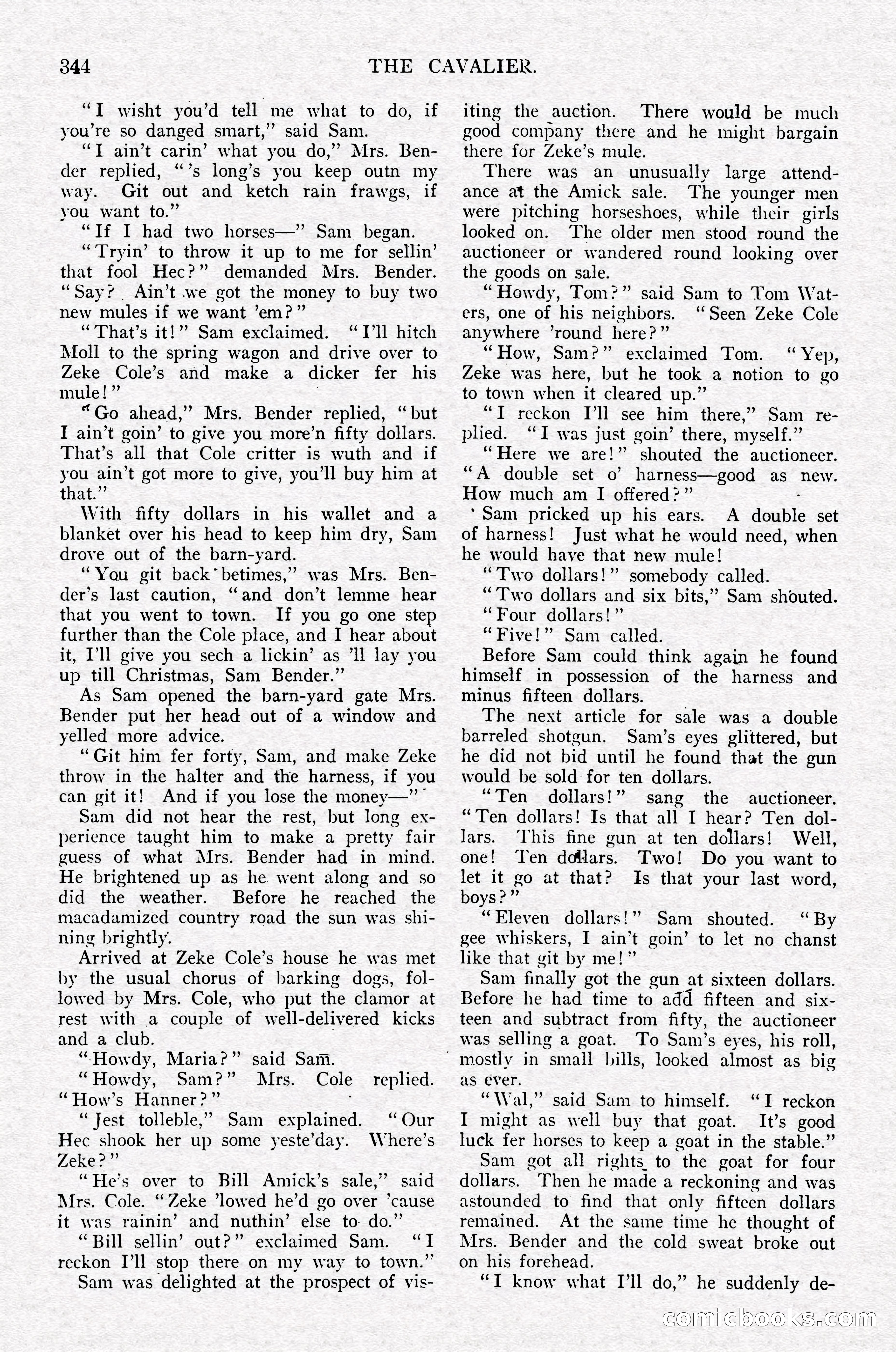 The Cavalier, July 1910 — page 158 of 205