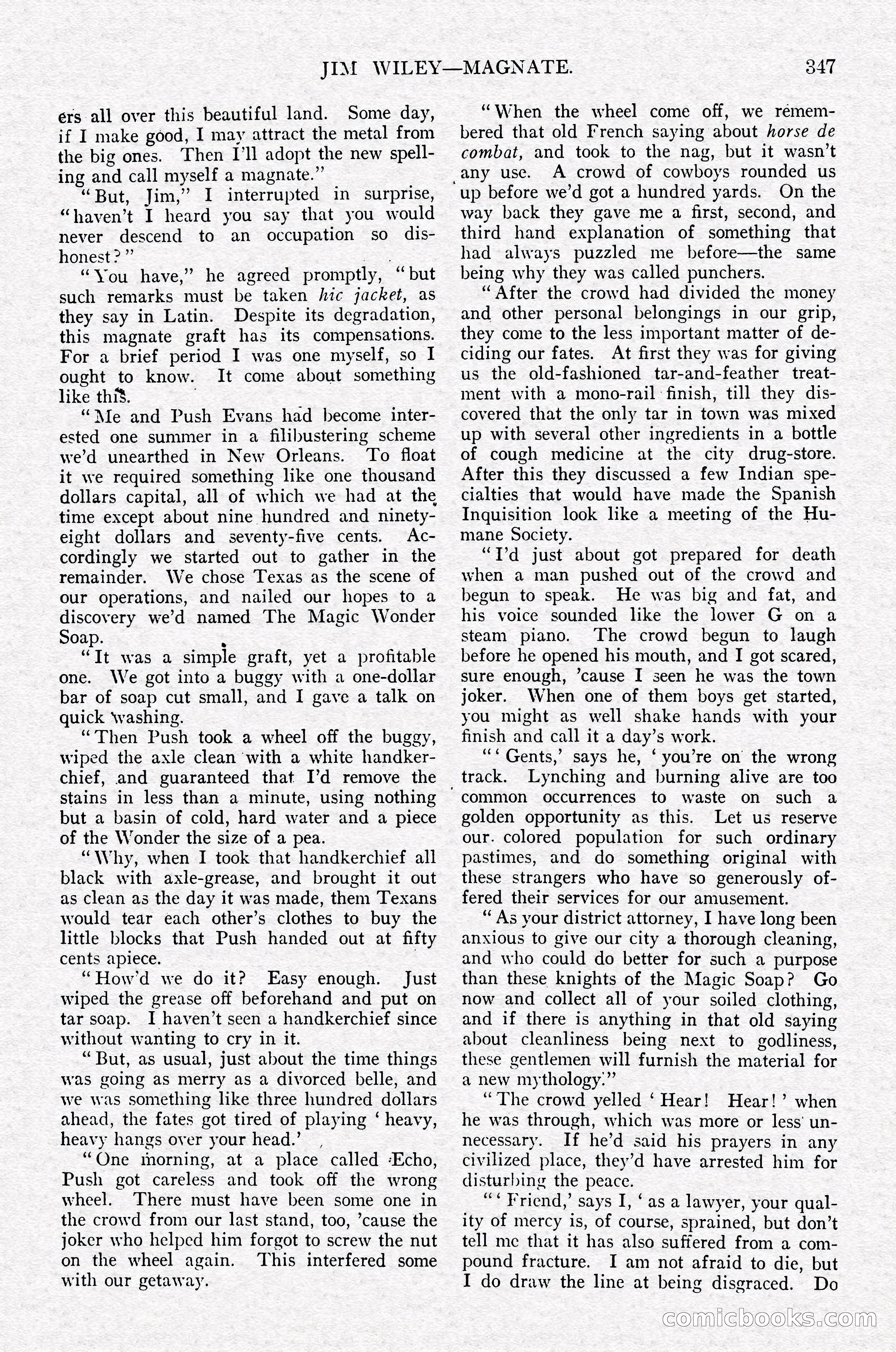 The Cavalier, July 1910 — page 161 of 205