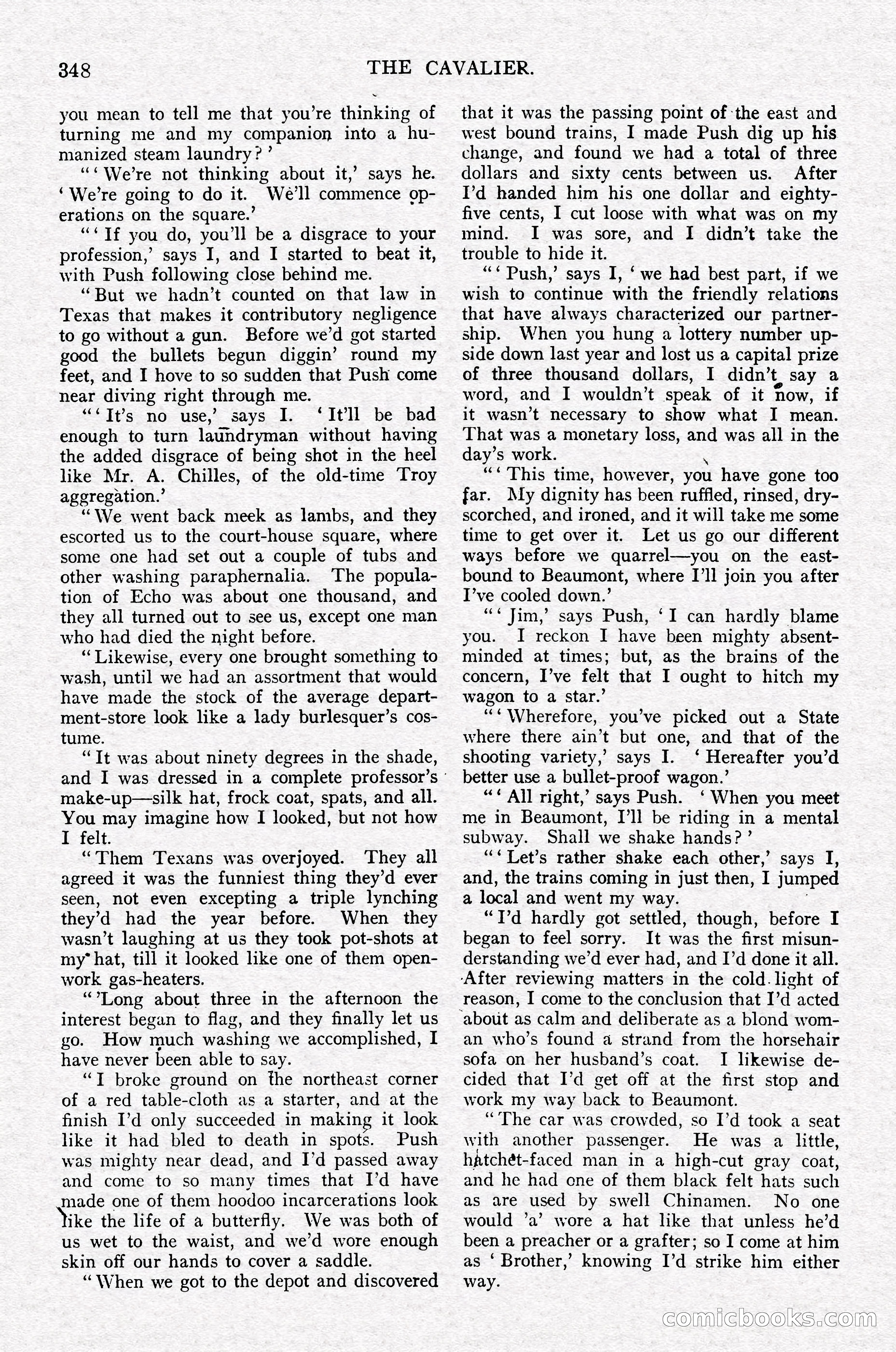 The Cavalier, July 1910 — page 162 of 205