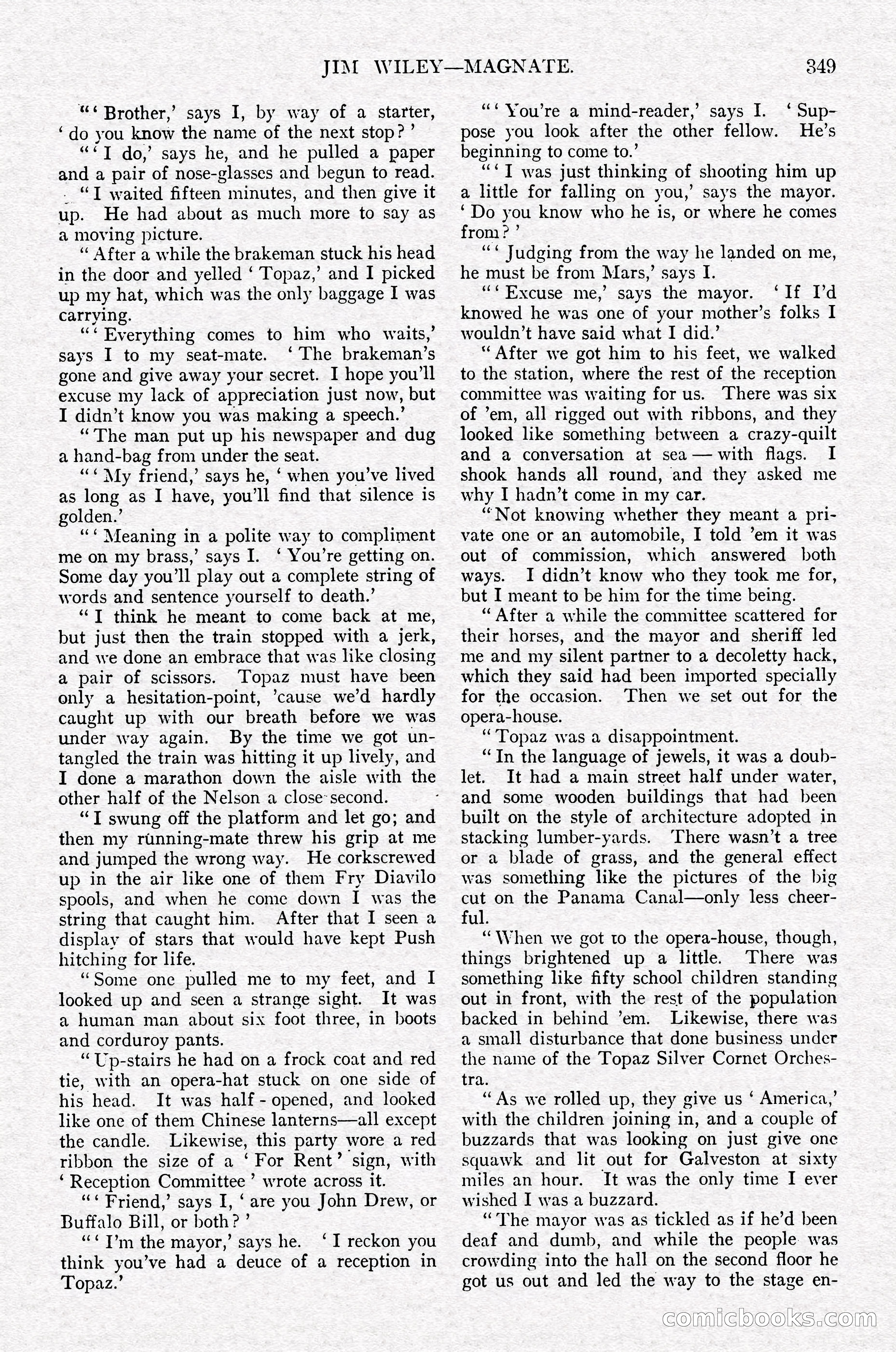 The Cavalier, July 1910 — page 163 of 205