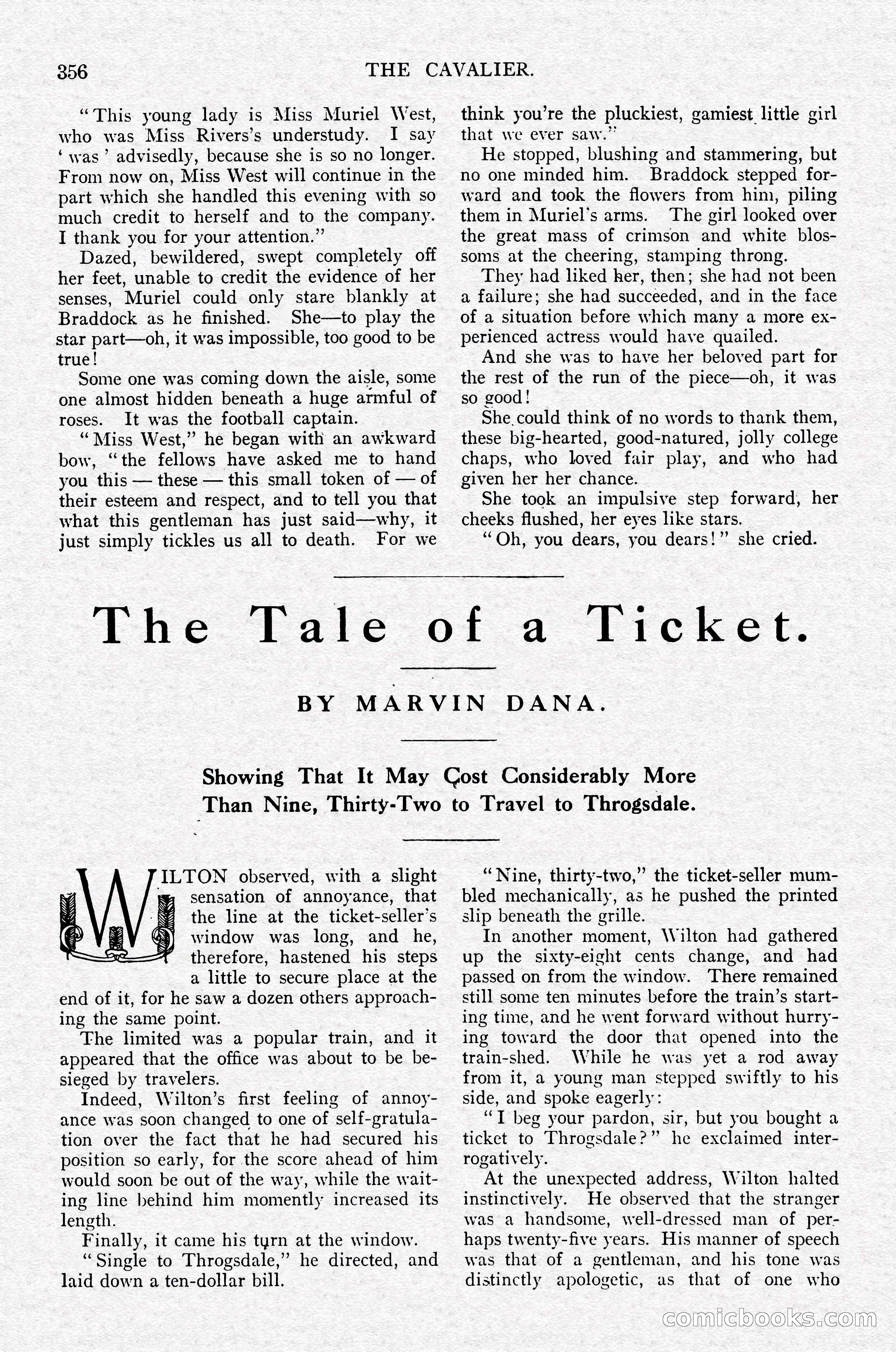 The Cavalier, July 1910 — page 170 of 205