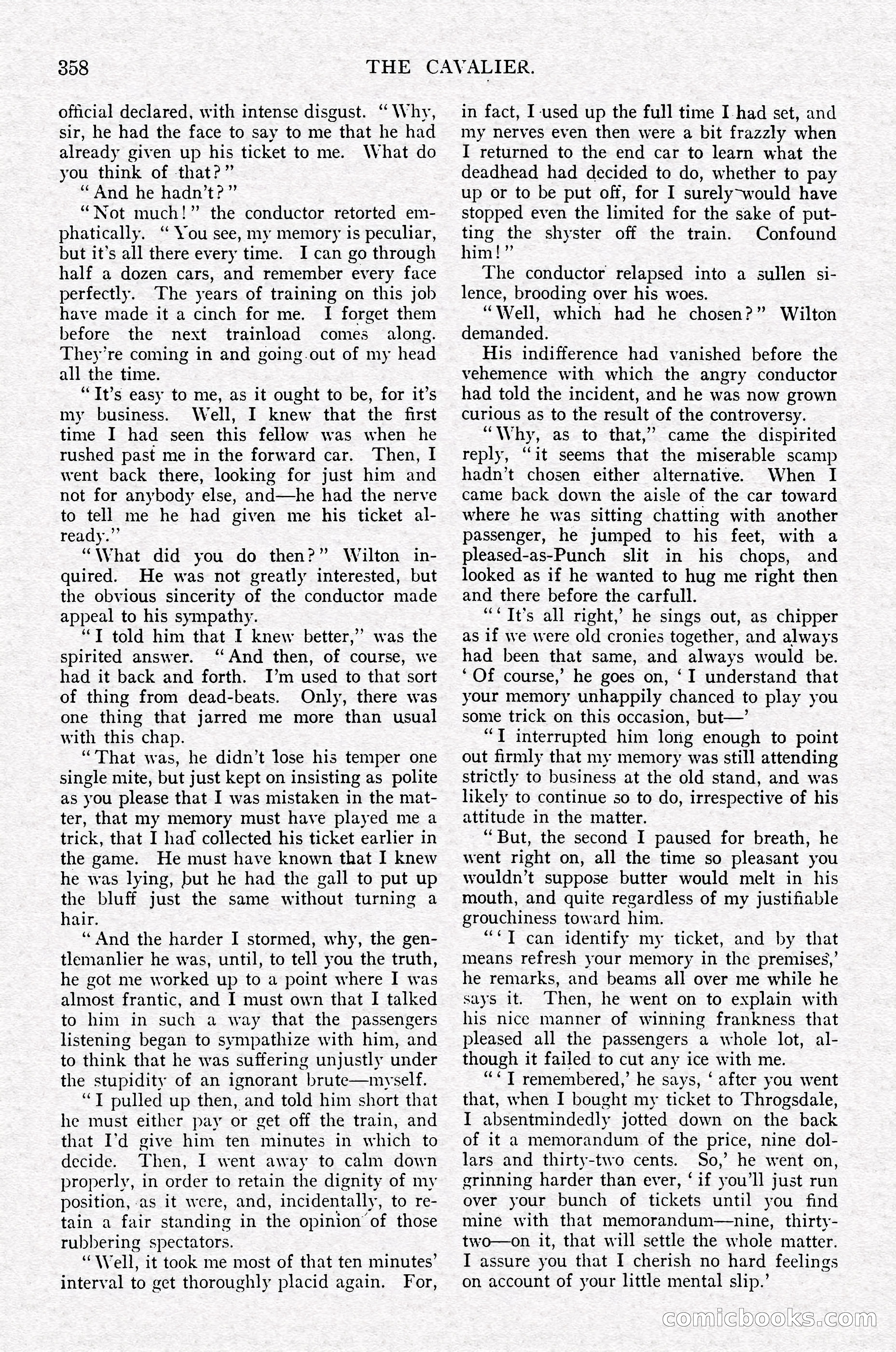 The Cavalier, July 1910 — page 172 of 205