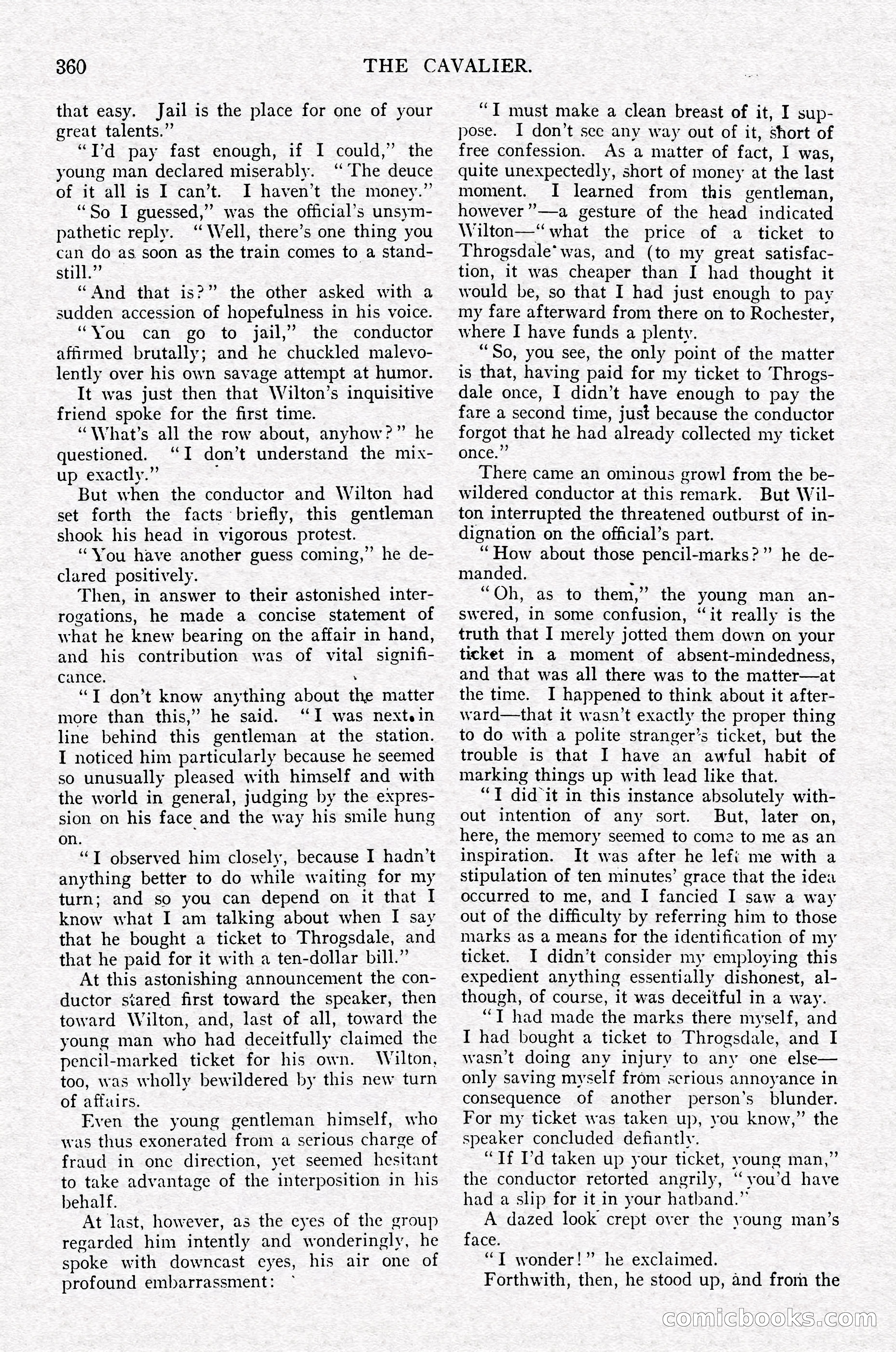The Cavalier, July 1910 — page 174 of 205