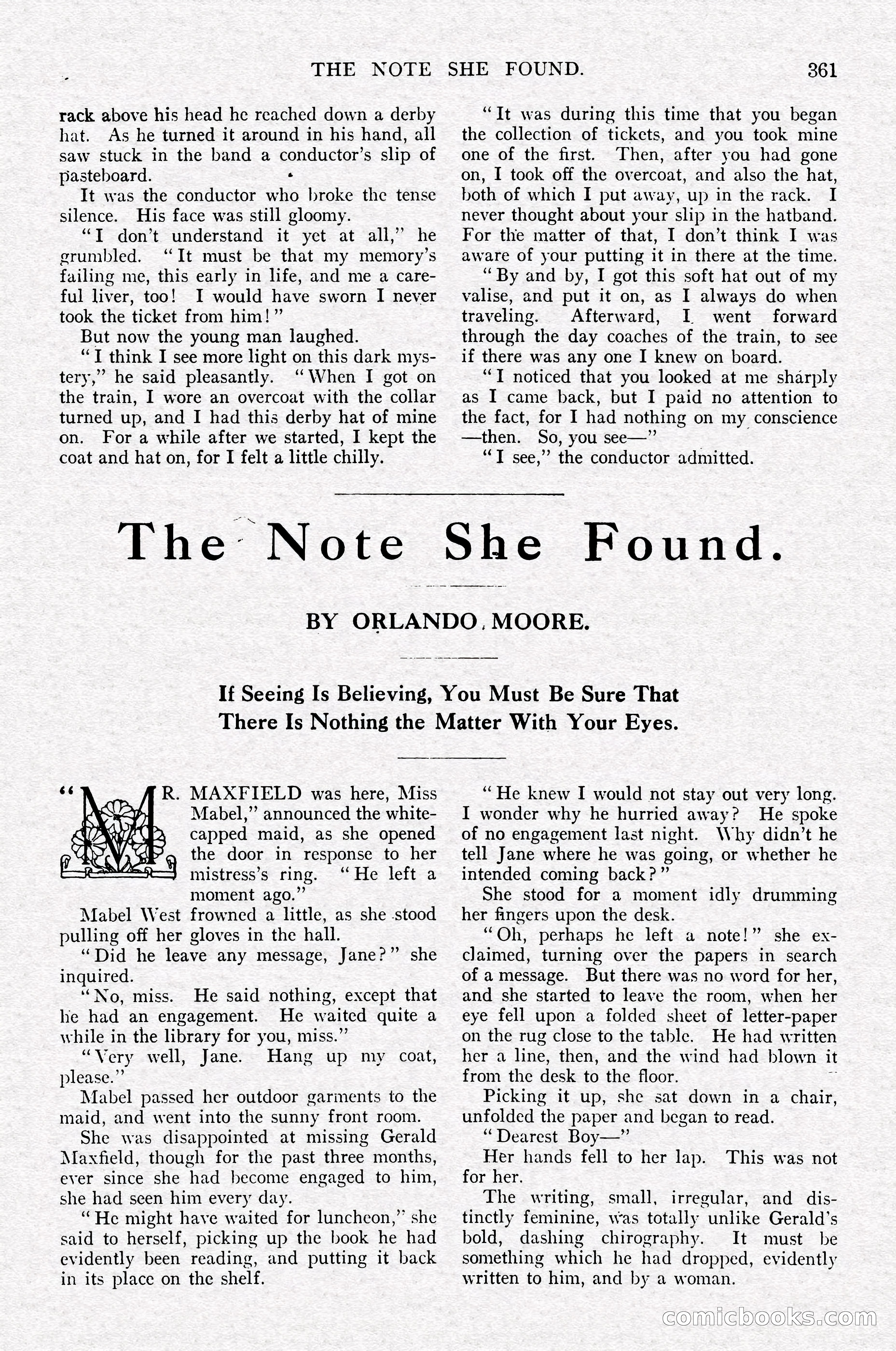 The Cavalier, July 1910 — page 175 of 205