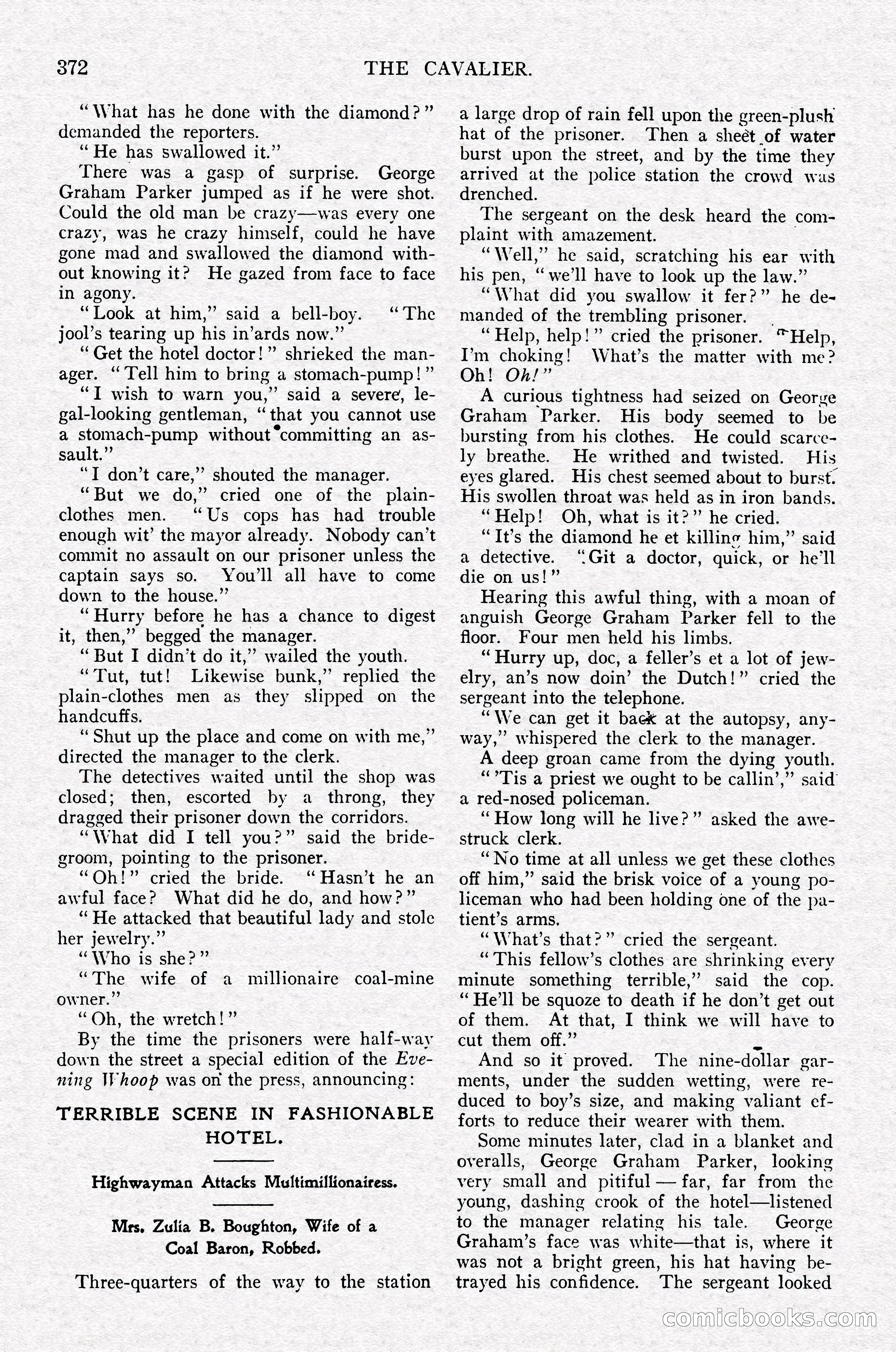 The Cavalier, July 1910 — page 186 of 205