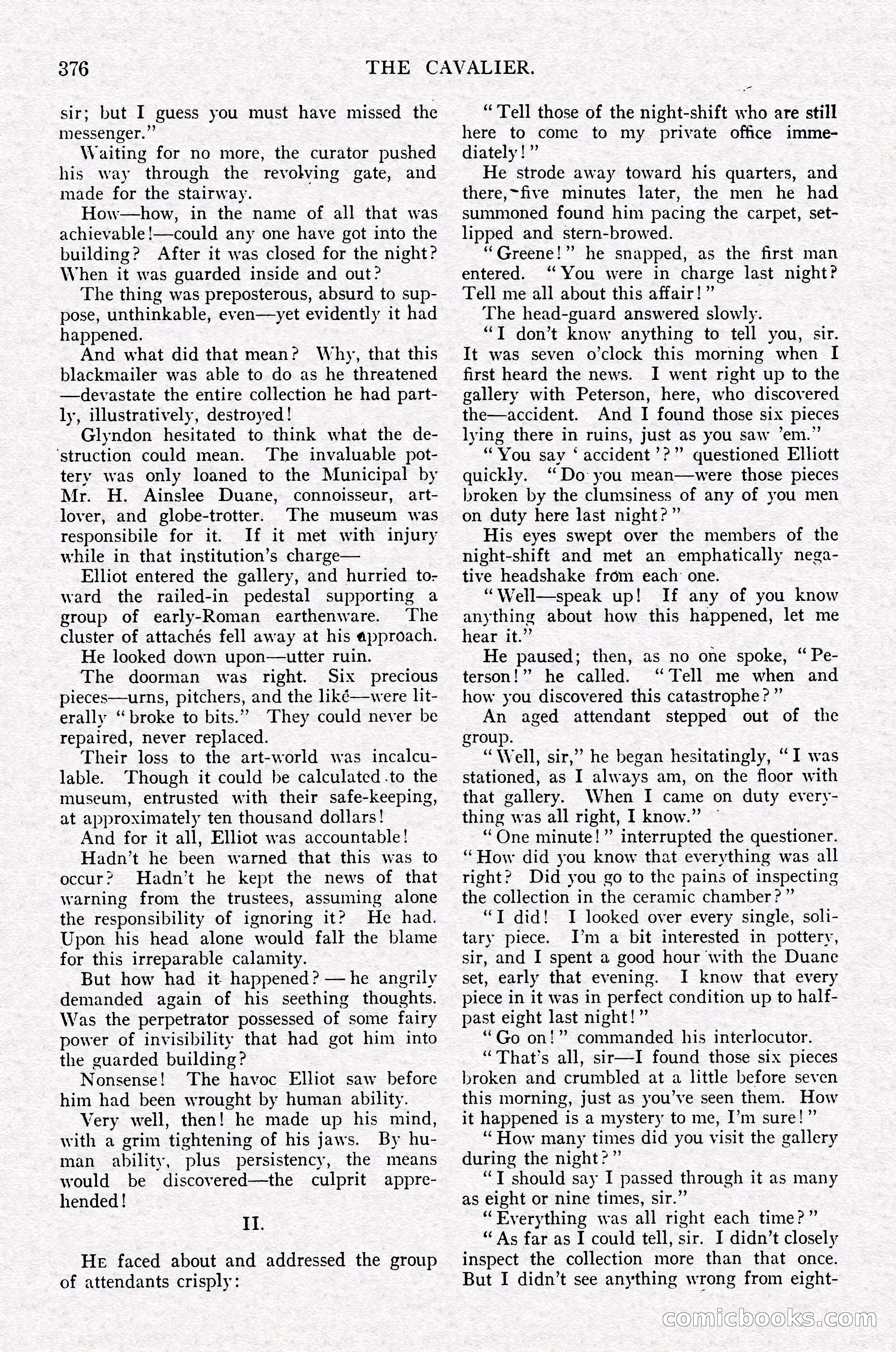 The Cavalier, July 1910 — page 190 of 205