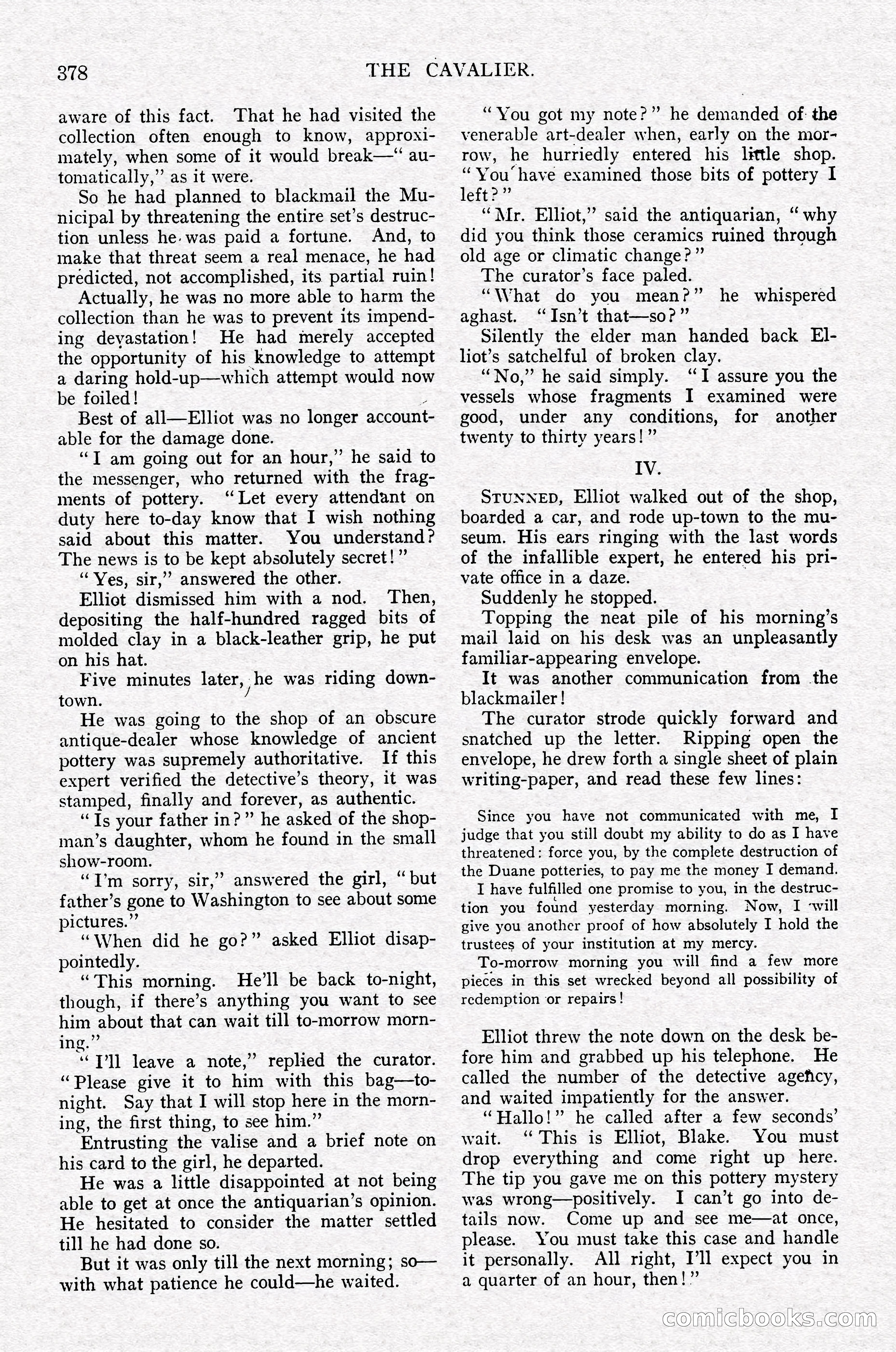 The Cavalier, July 1910 — page 192 of 205