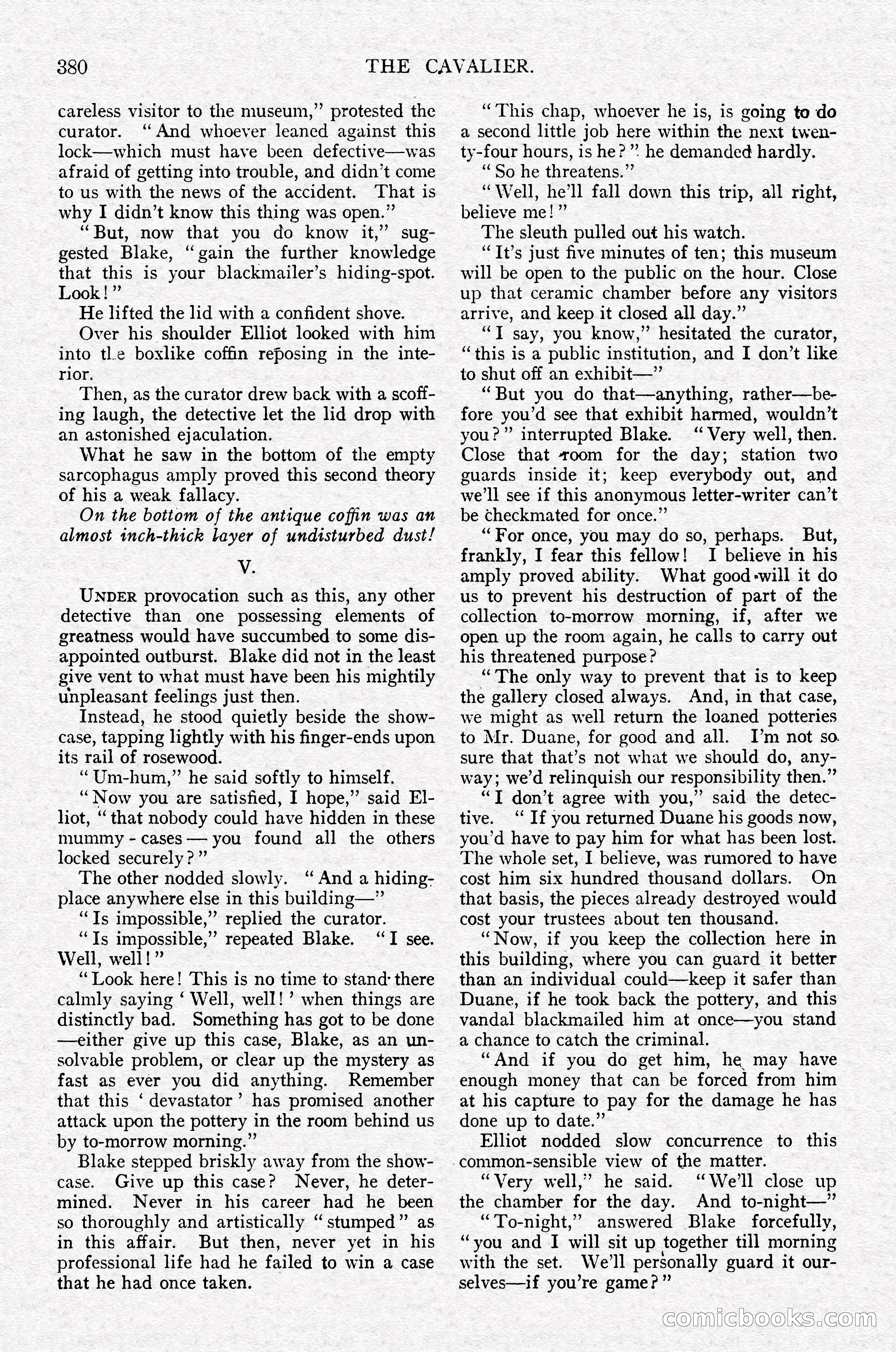 The Cavalier, July 1910 — page 194 of 205
