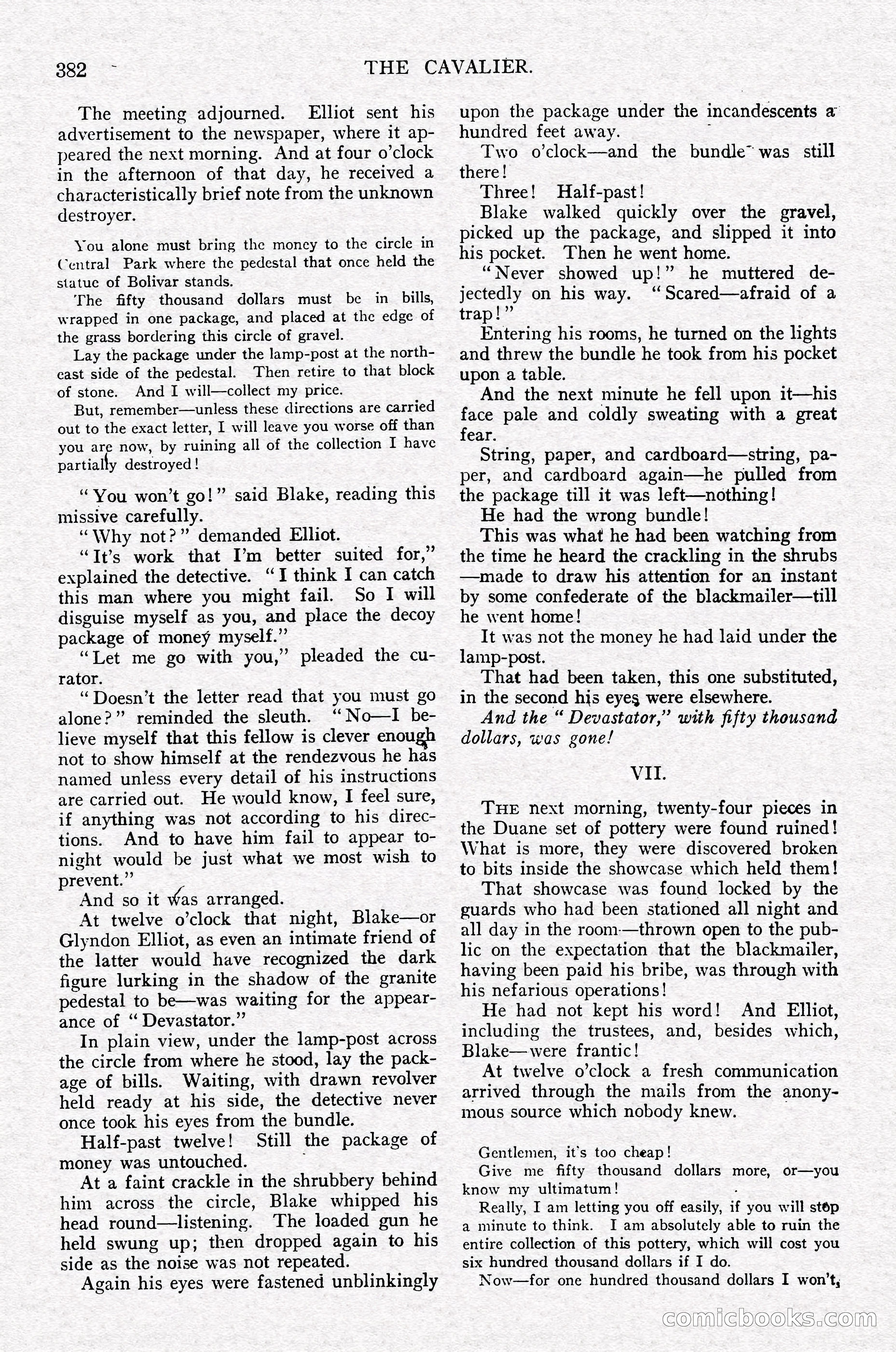The Cavalier, July 1910 — page 196 of 205