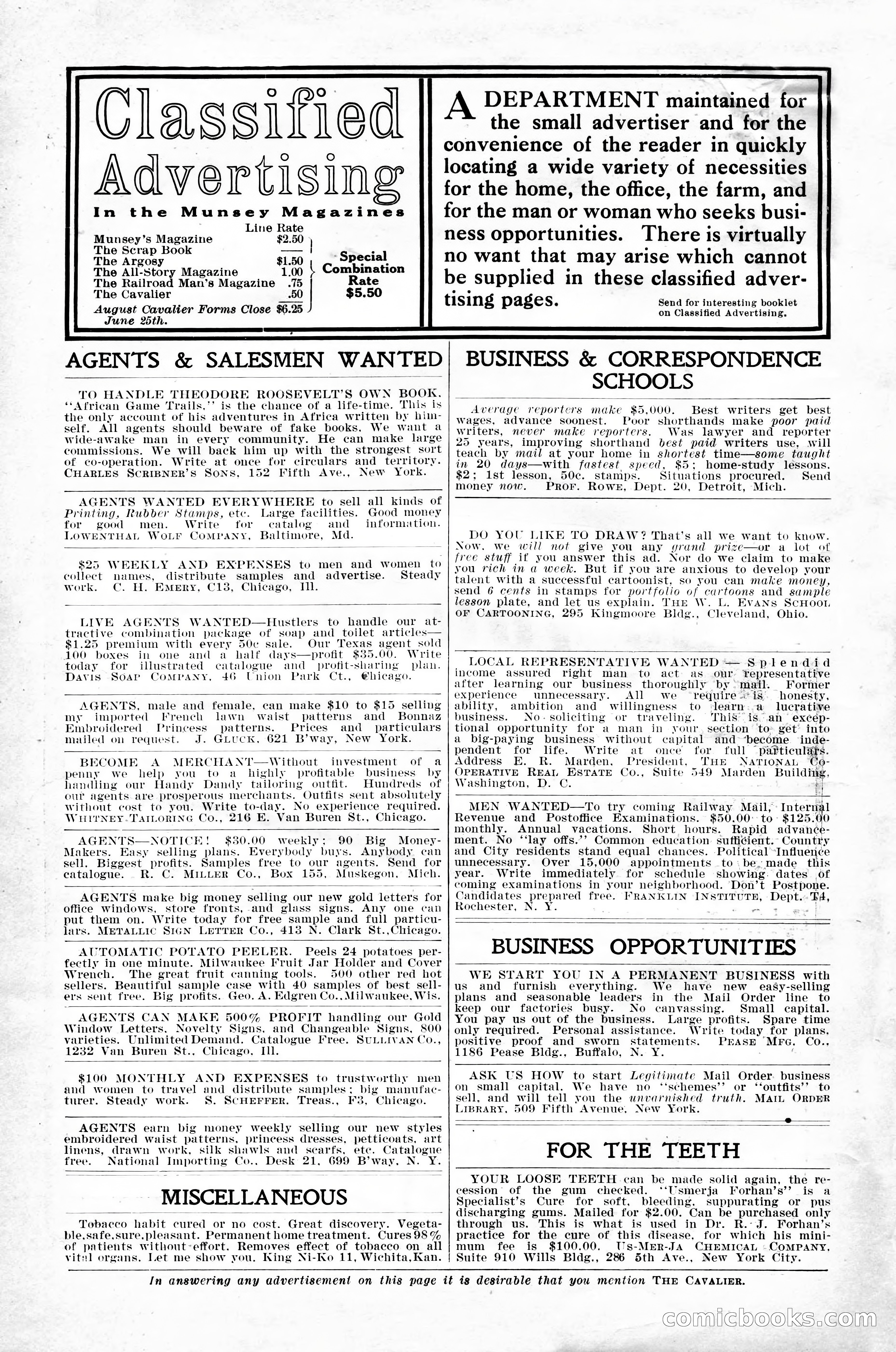 The Cavalier, July 1910 — page 200 of 205