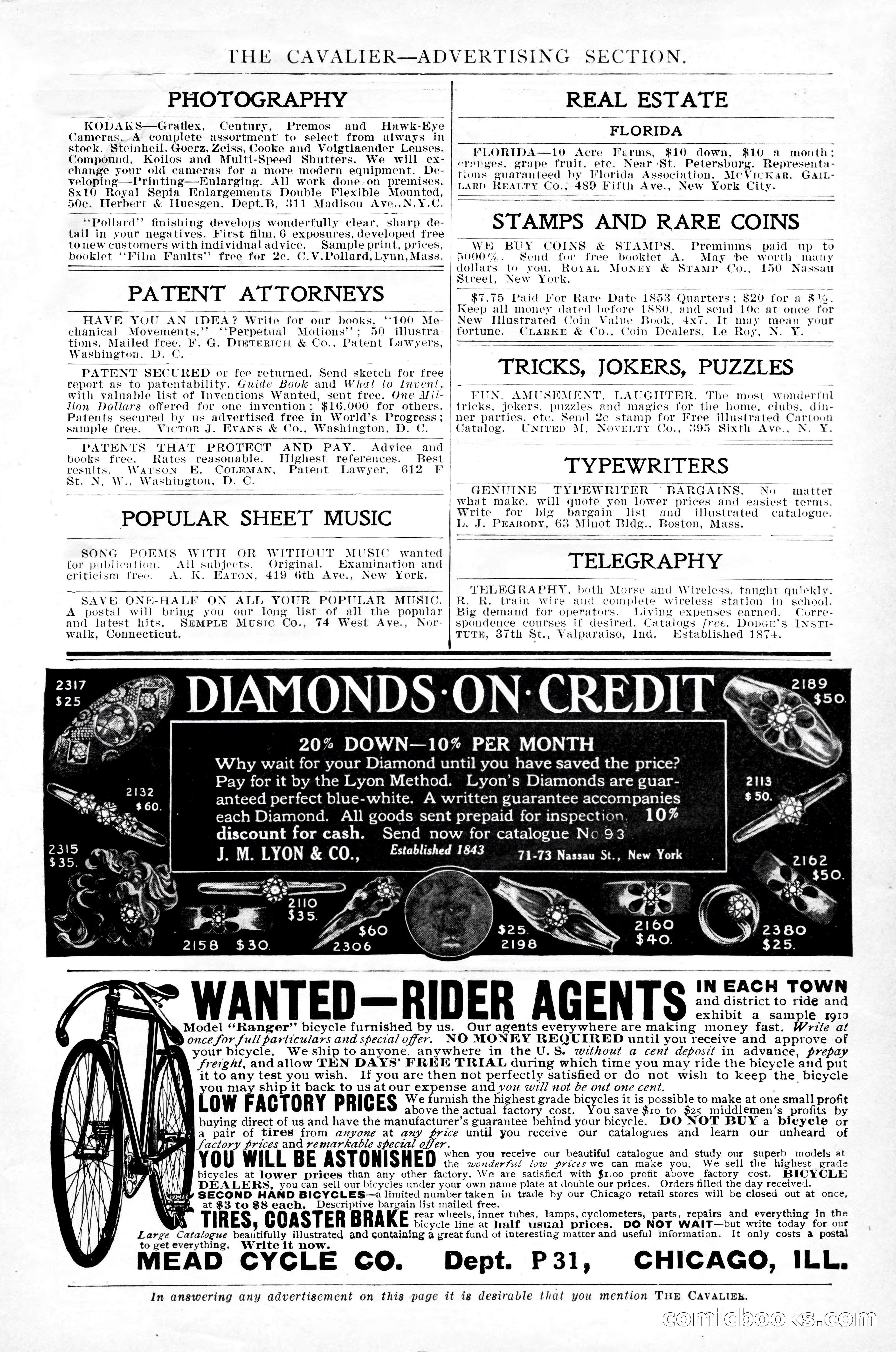 The Cavalier, July 1910 — page 201 of 205