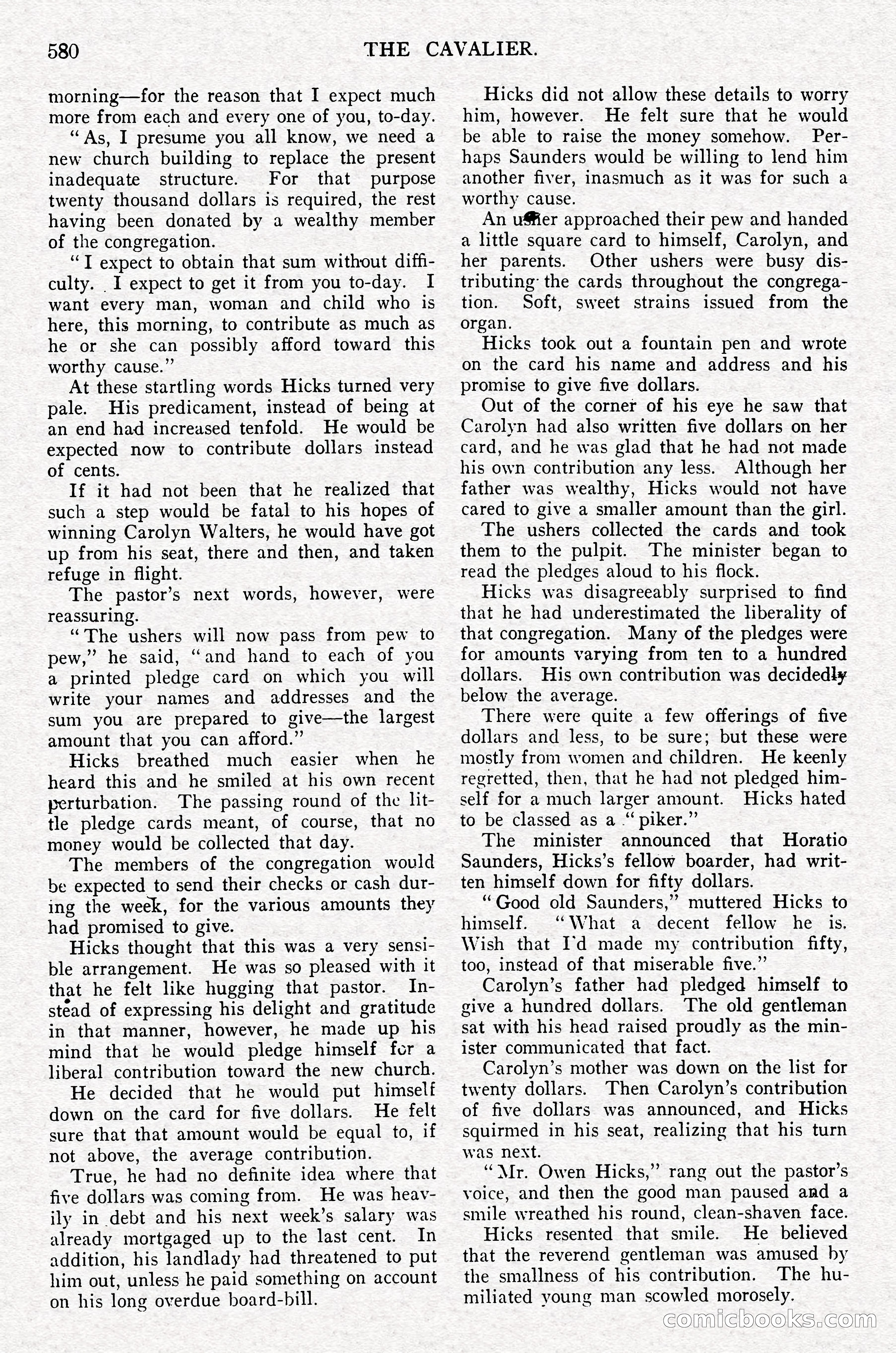 The Cavalier, September 1910 — page 11 of 210
