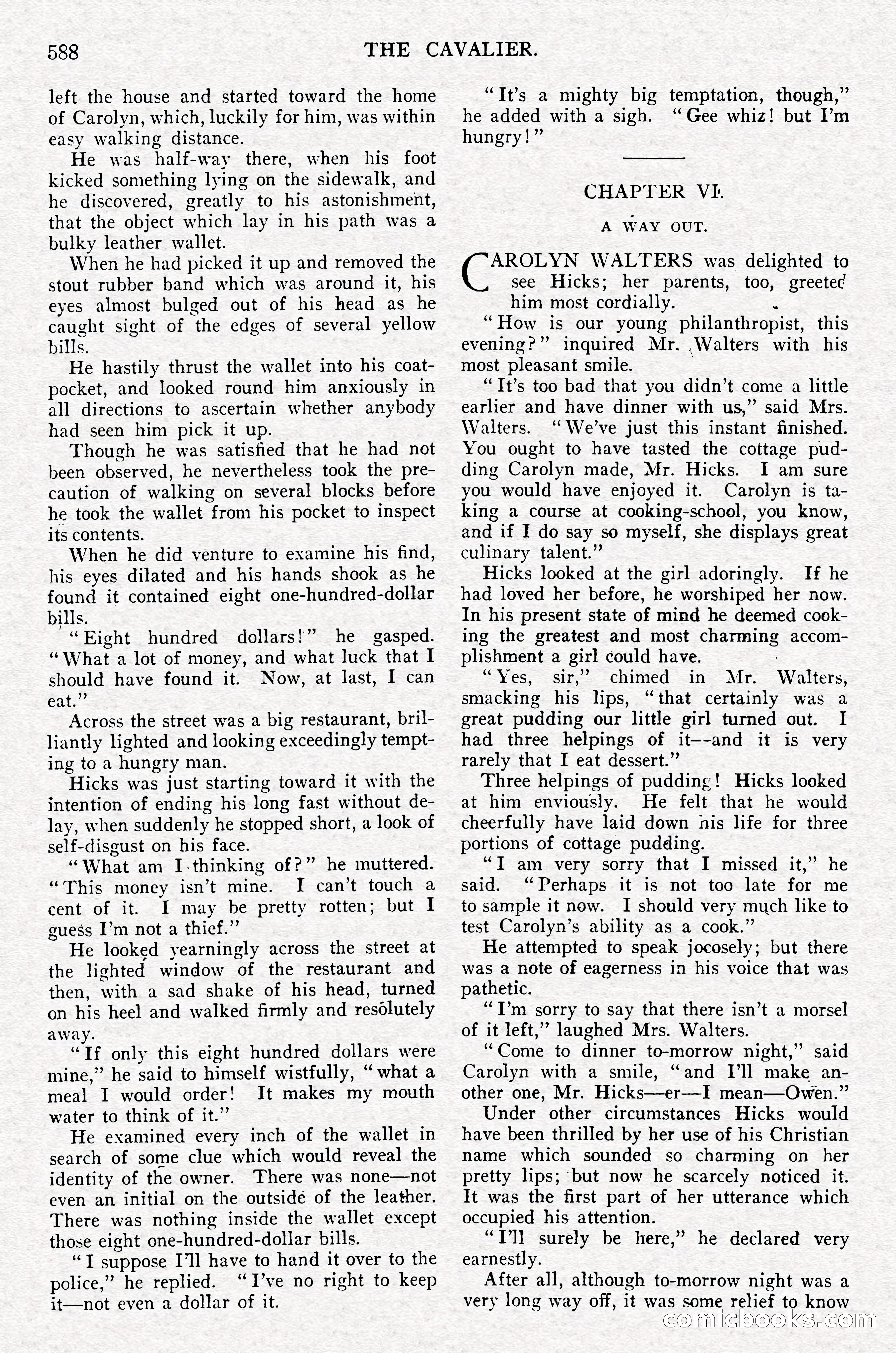 The Cavalier, September 1910 — page 19 of 210