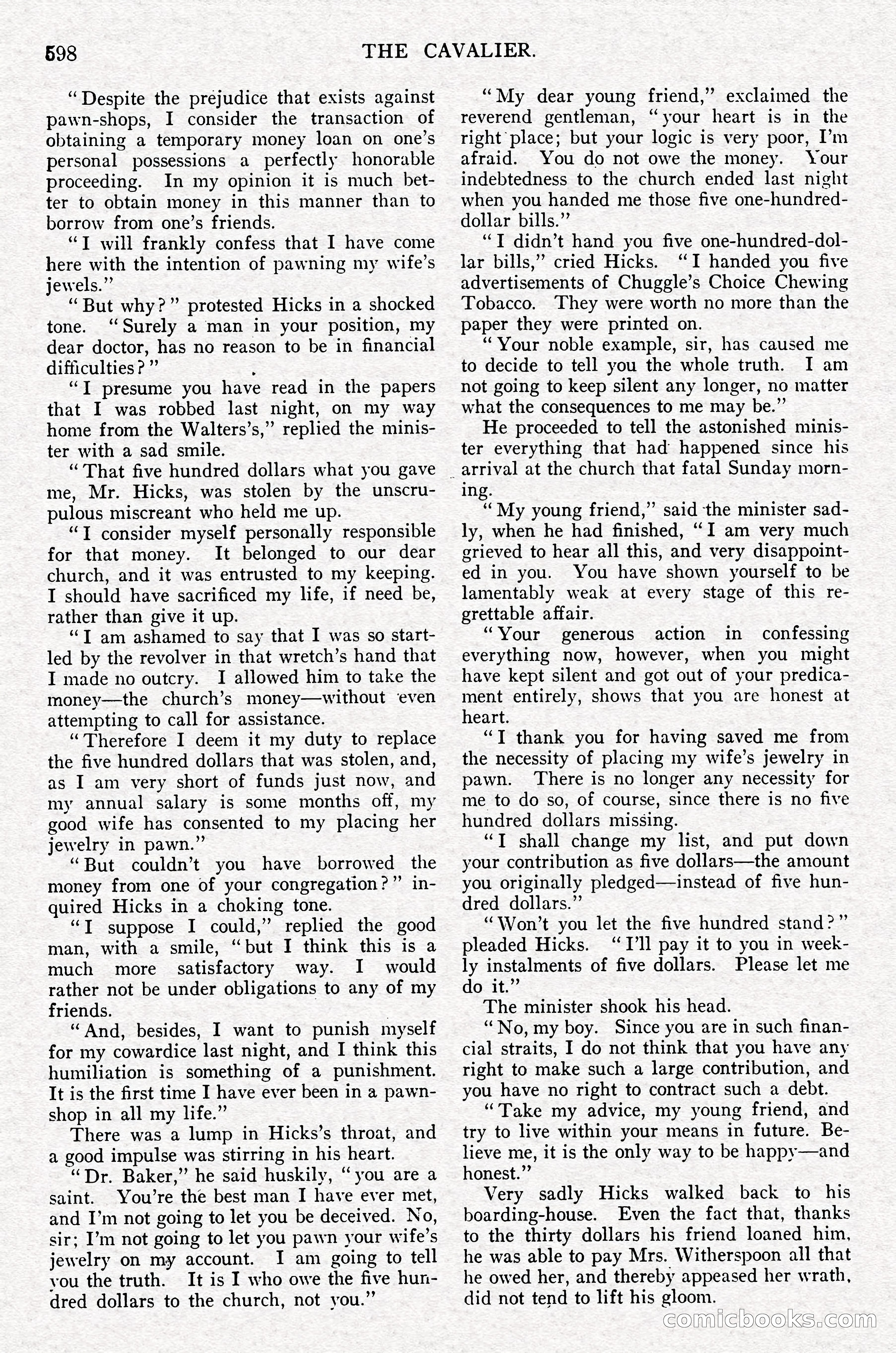 The Cavalier, September 1910 — page 29 of 210