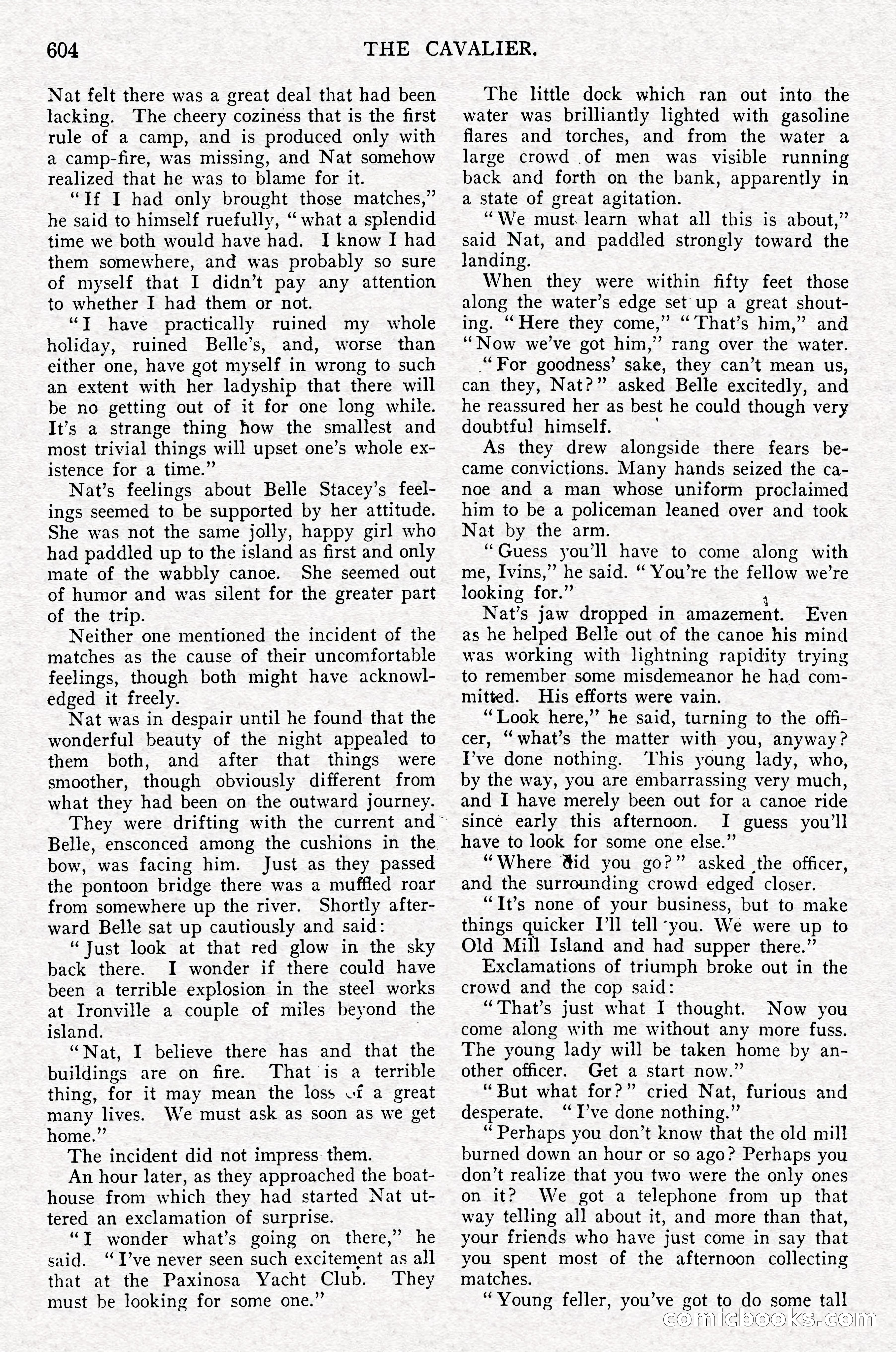 The Cavalier, September 1910 — page 35 of 210