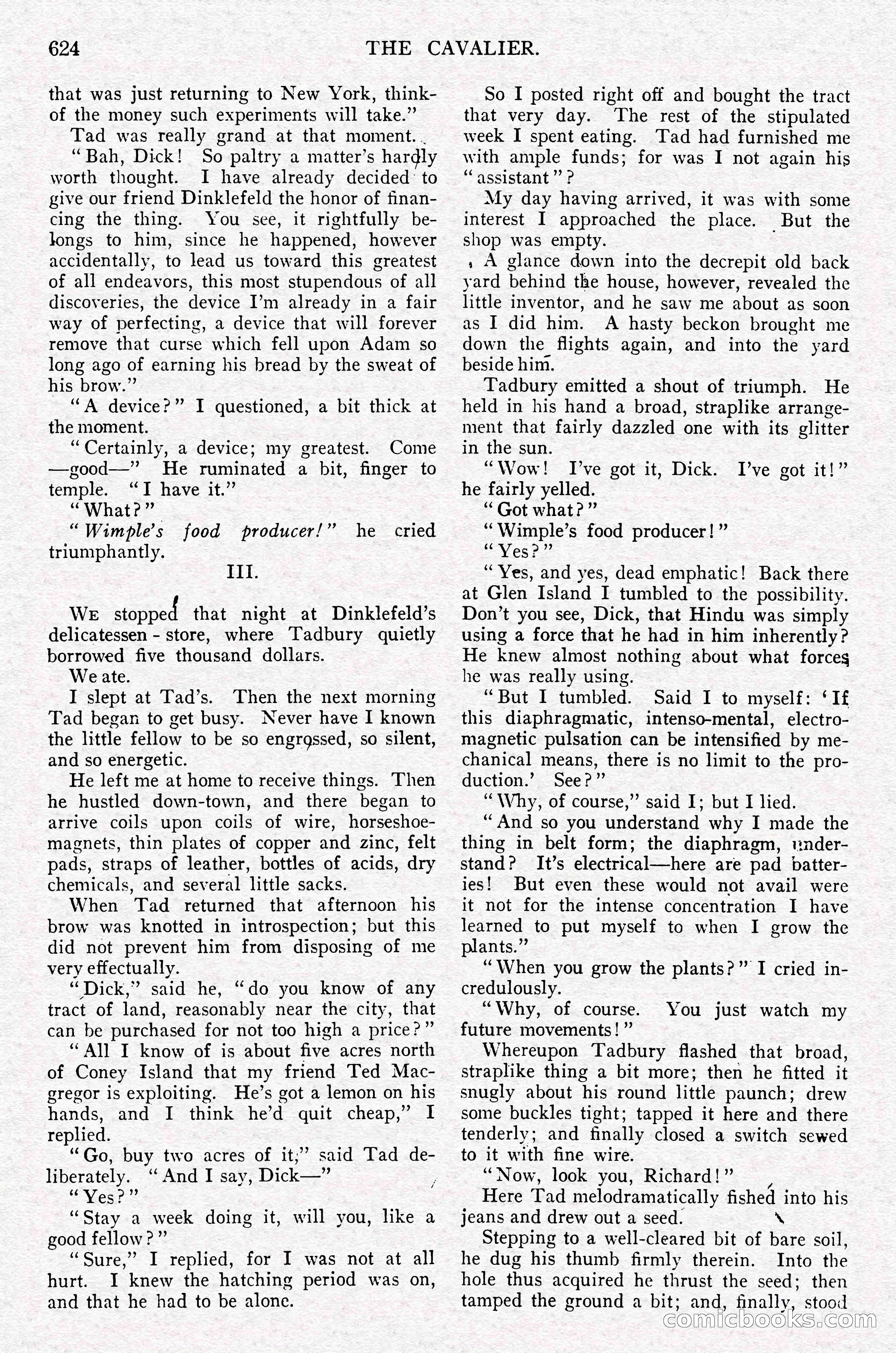 The Cavalier, September 1910 — page 55 of 210