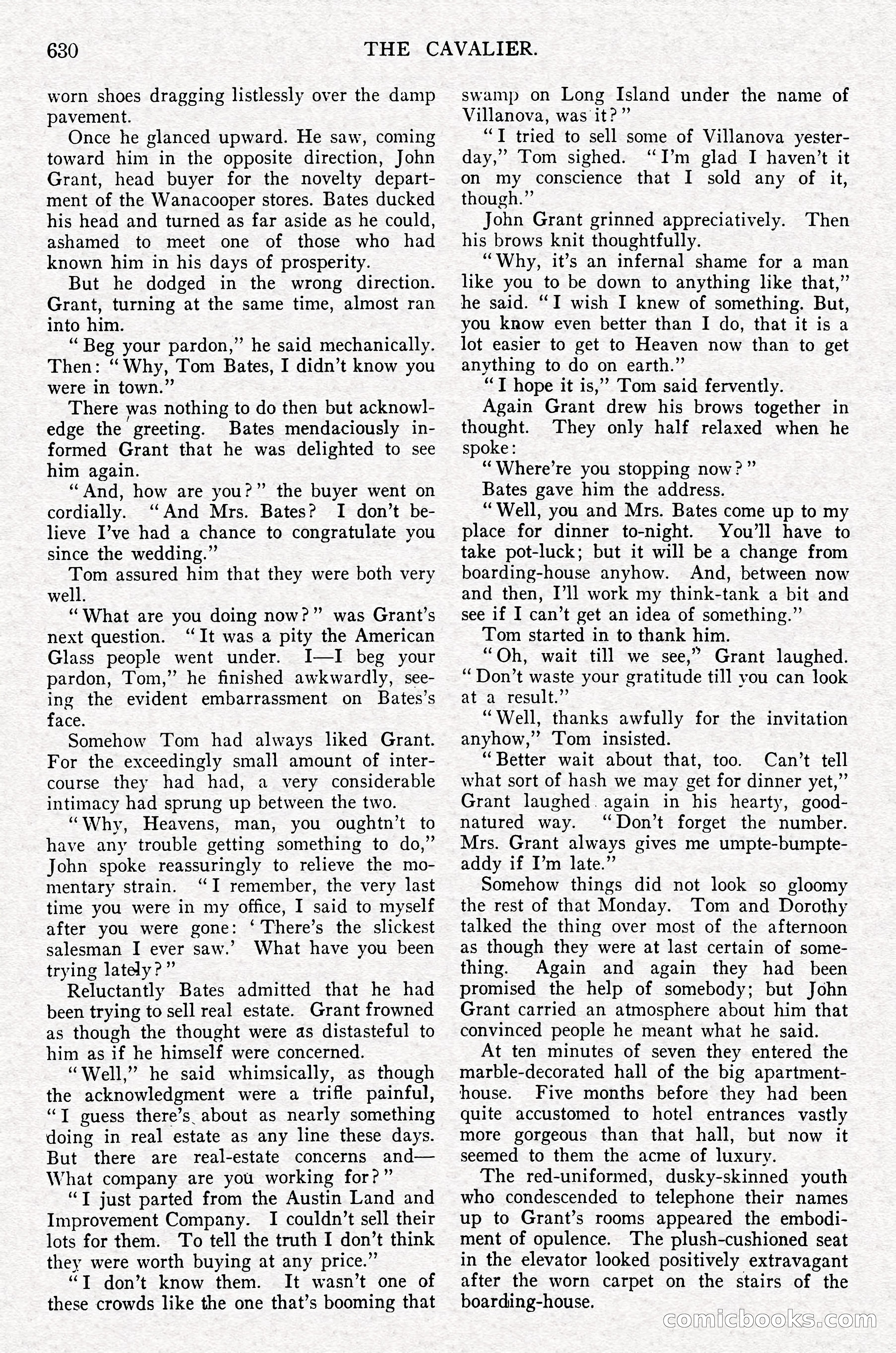 The Cavalier, September 1910 — page 61 of 210